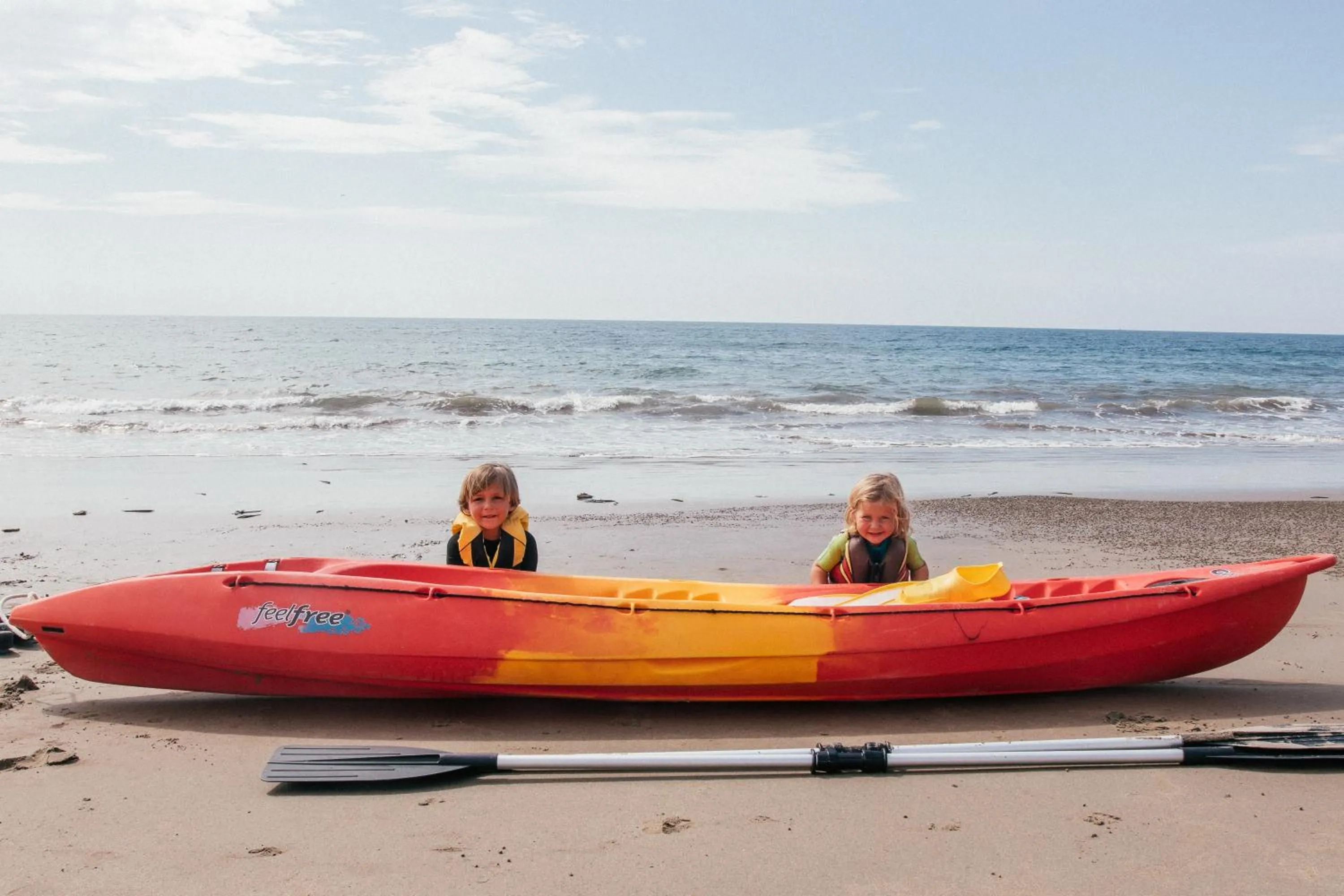 Beach in Baja Canoas Hotel