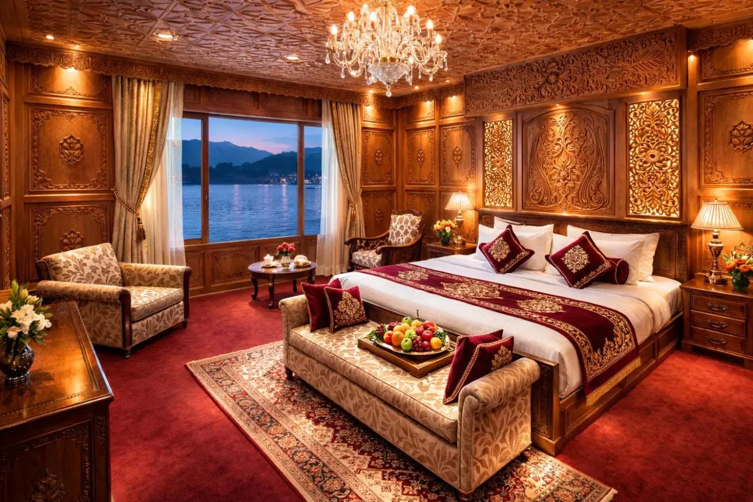 Theme room in Mascot Houseboats Theme room in Mascot Houseboats