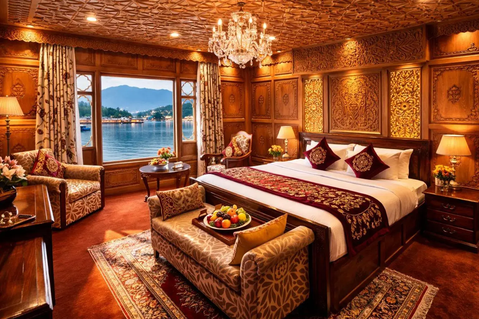 Theme room in Mascot Houseboats Theme room in Mascot Houseboats