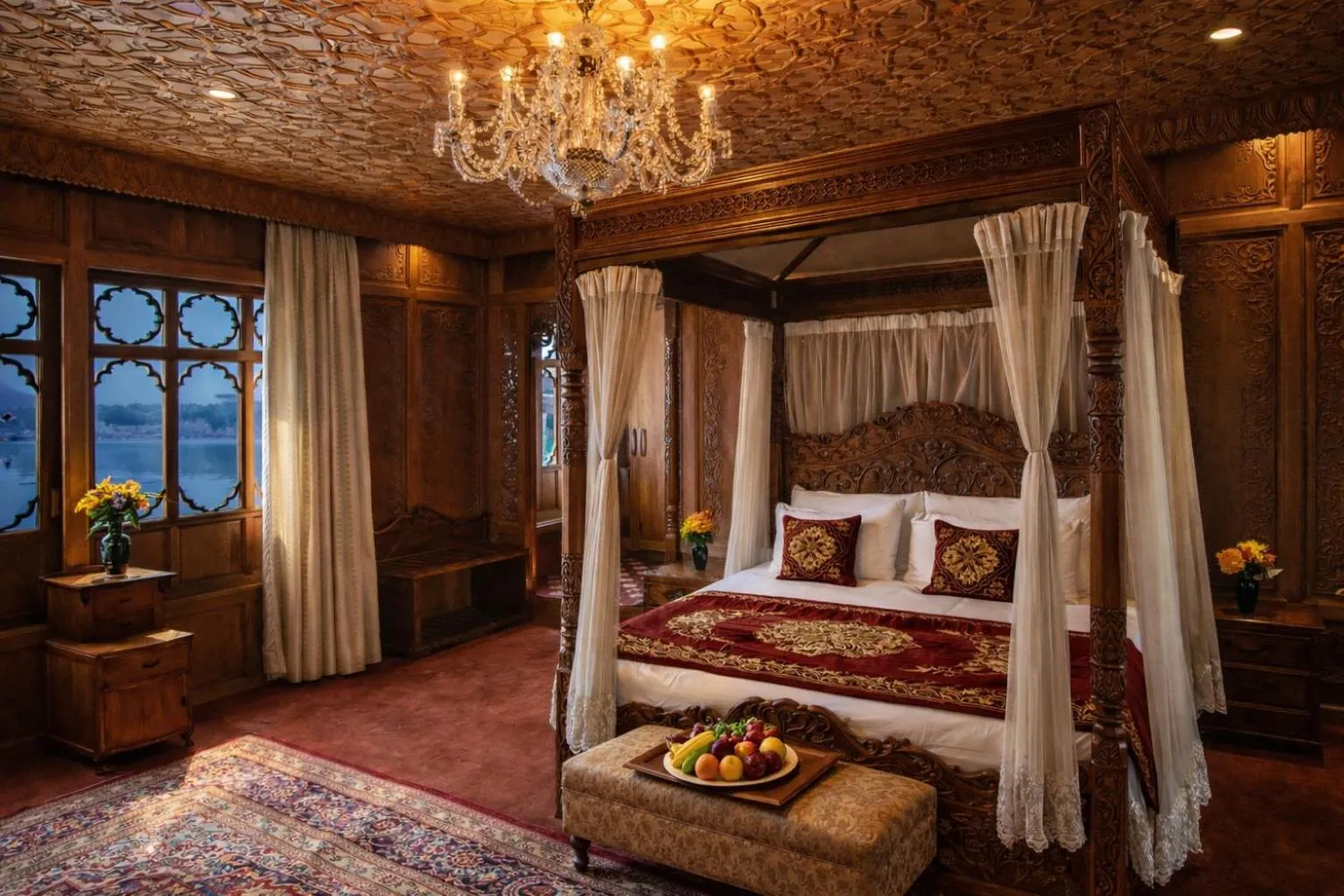 Bedroom, Bed in Mascot Houseboats