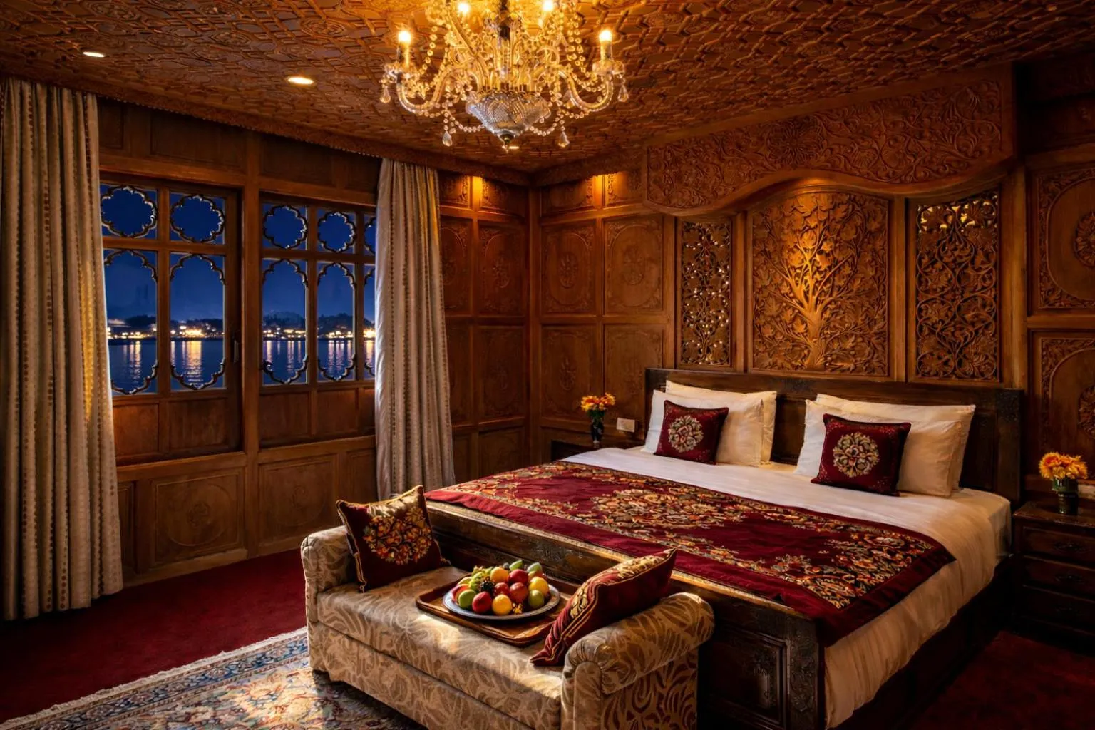 Bedroom, Bed in Mascot Houseboats