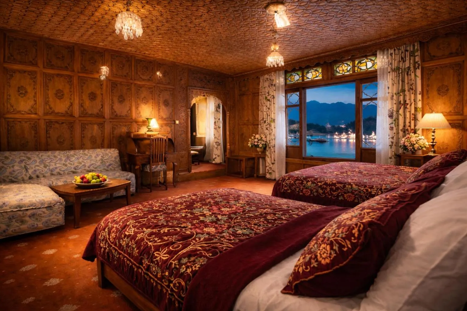 Bedroom, Bed in Mascot Houseboats