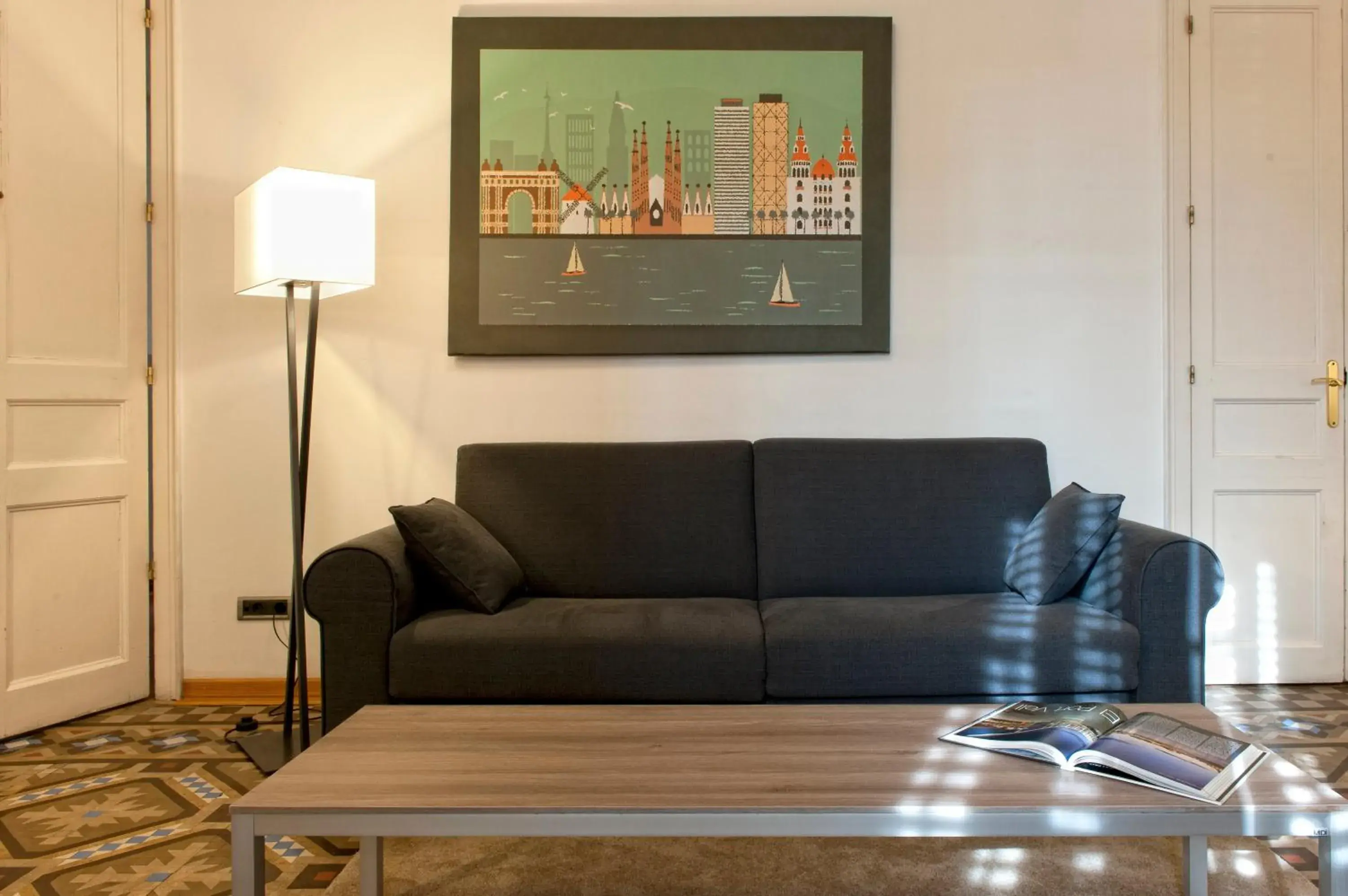 Seating area in MH Apartments Tetuan Seating area in MH Apartments Tetuan