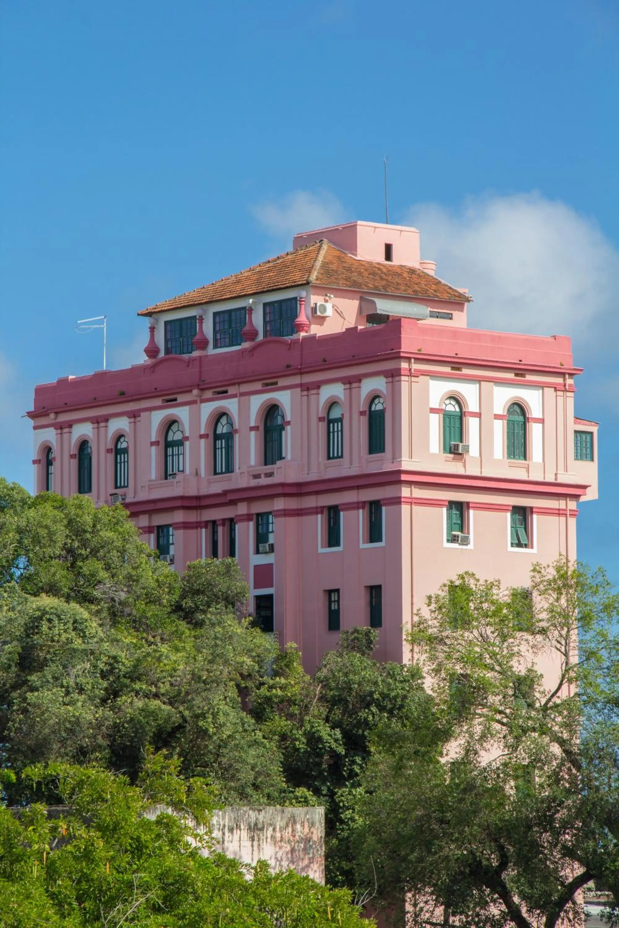 Bird's eye view in Hotel Central