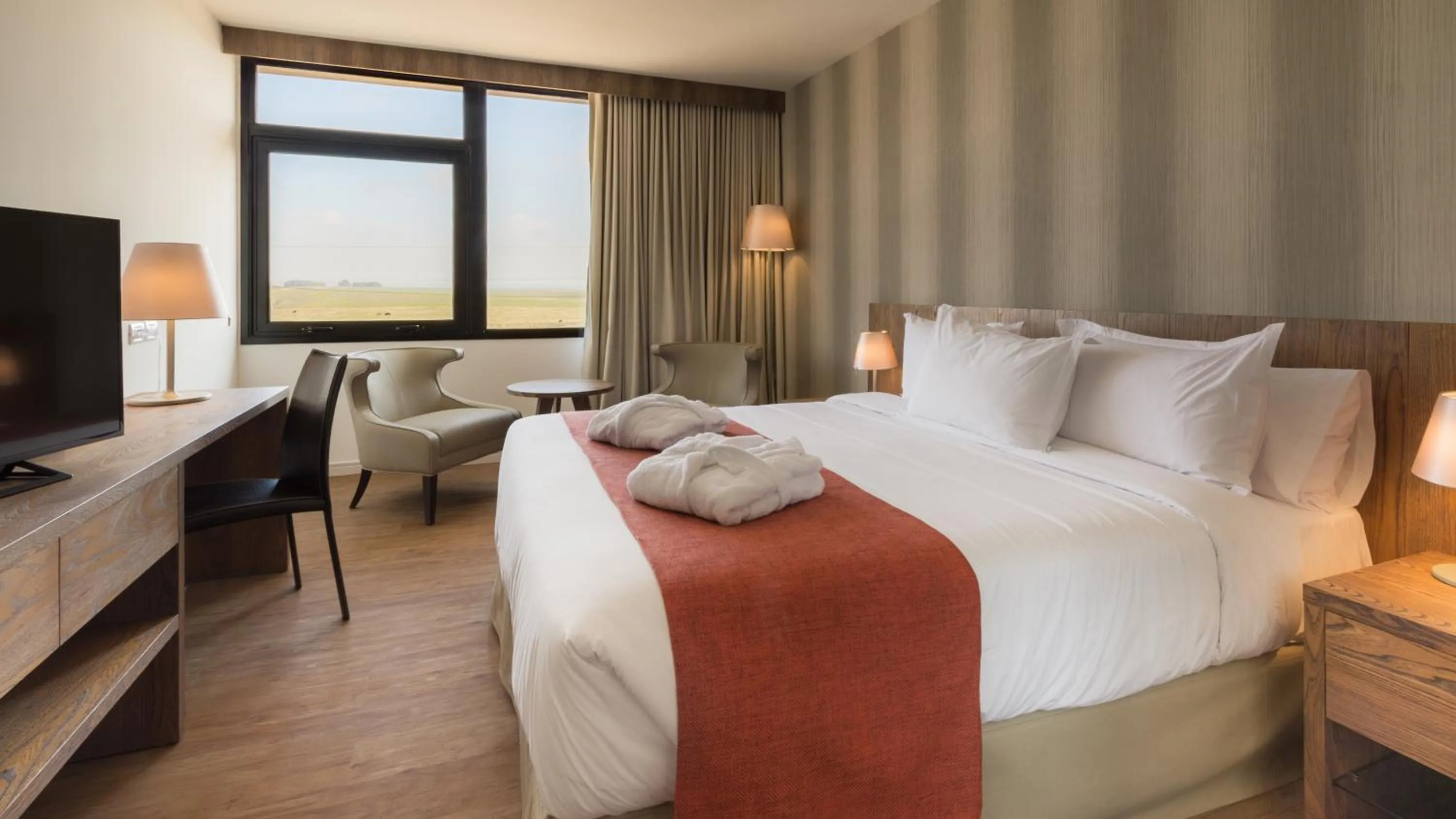 Bed in Salinas del Almiron Resort Termal