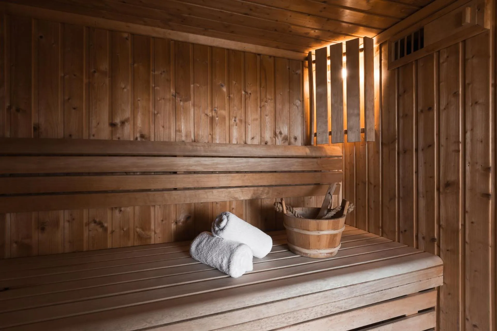 Sauna in Salinas del Almiron Resort Termal