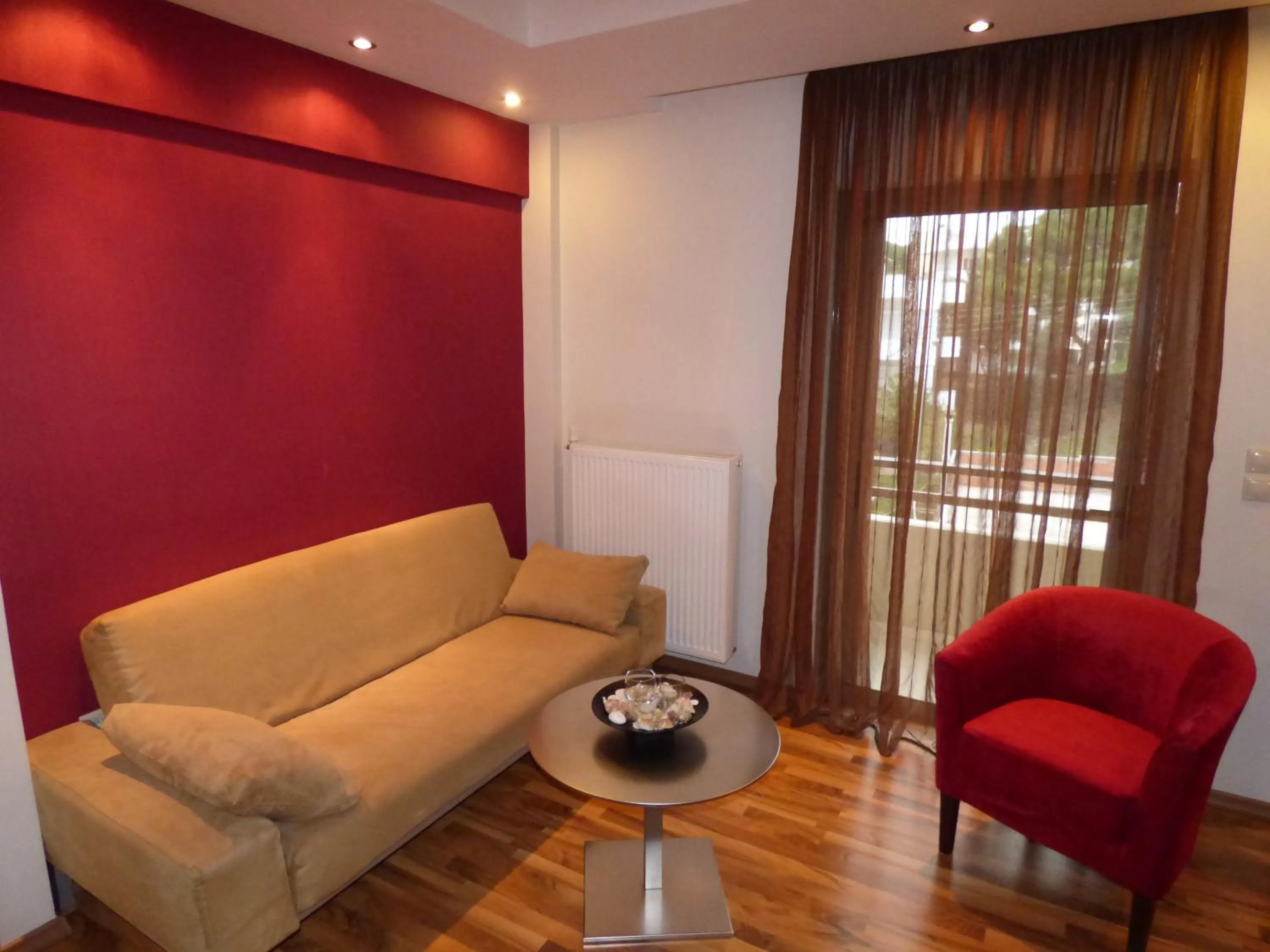 Living room in Athens Habitat