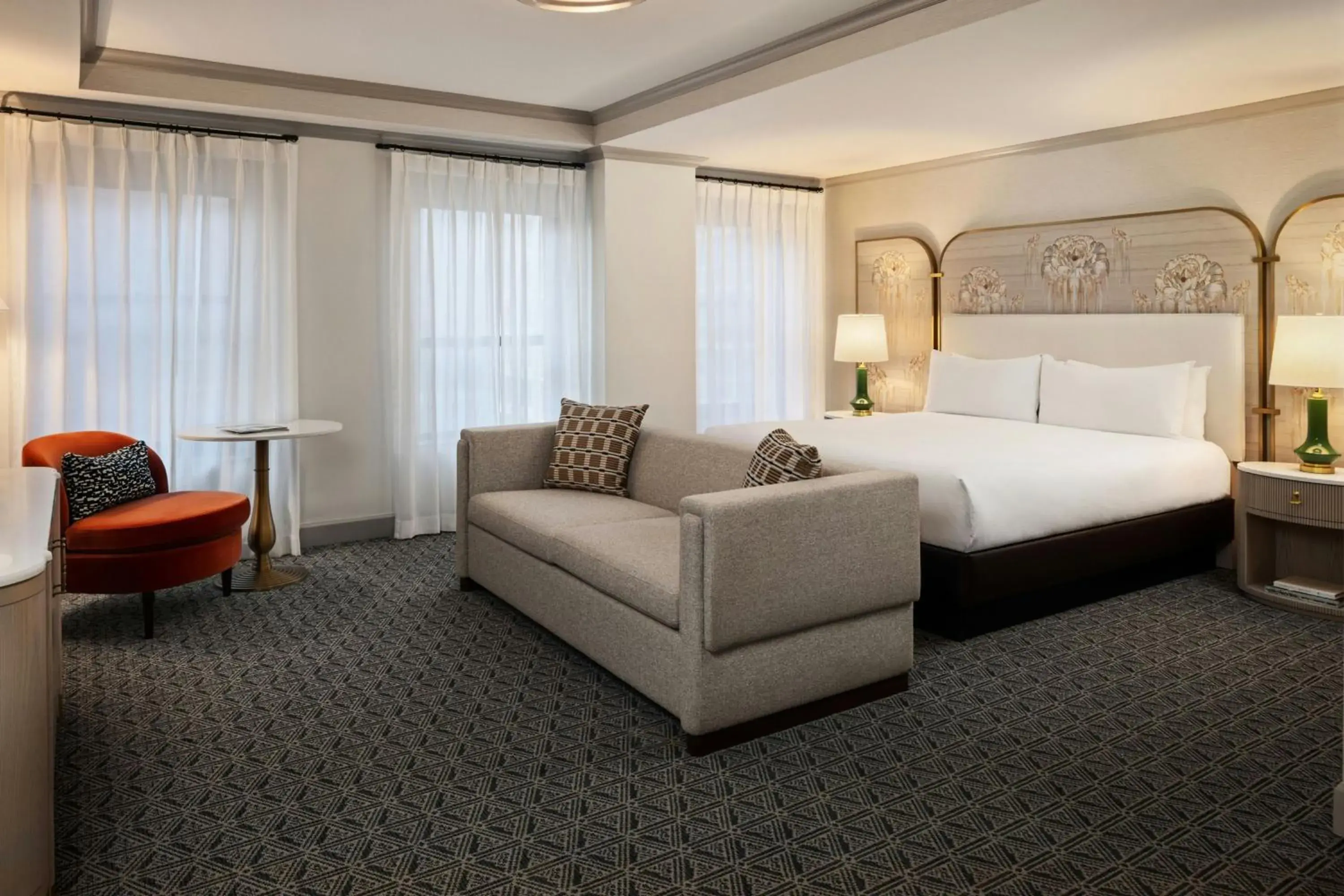 Photo of the whole room, Bed in The Talbott, Autograph Collection Photo of the whole room, Bed in The Talbott, Autograph Collection