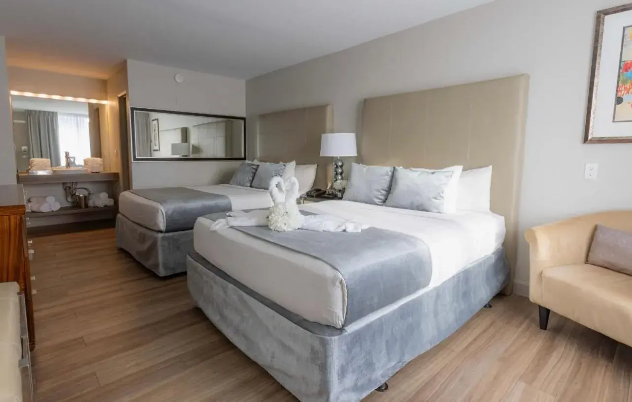 Family Traditional Room with Two Queen Beds in Magic Moment Resort & Kids Club, Dazzler Select by Wyndham Family Traditional Room with Two Queen Beds in Magic Moment Resort & Kids Club, Dazzler Select by Wyndham