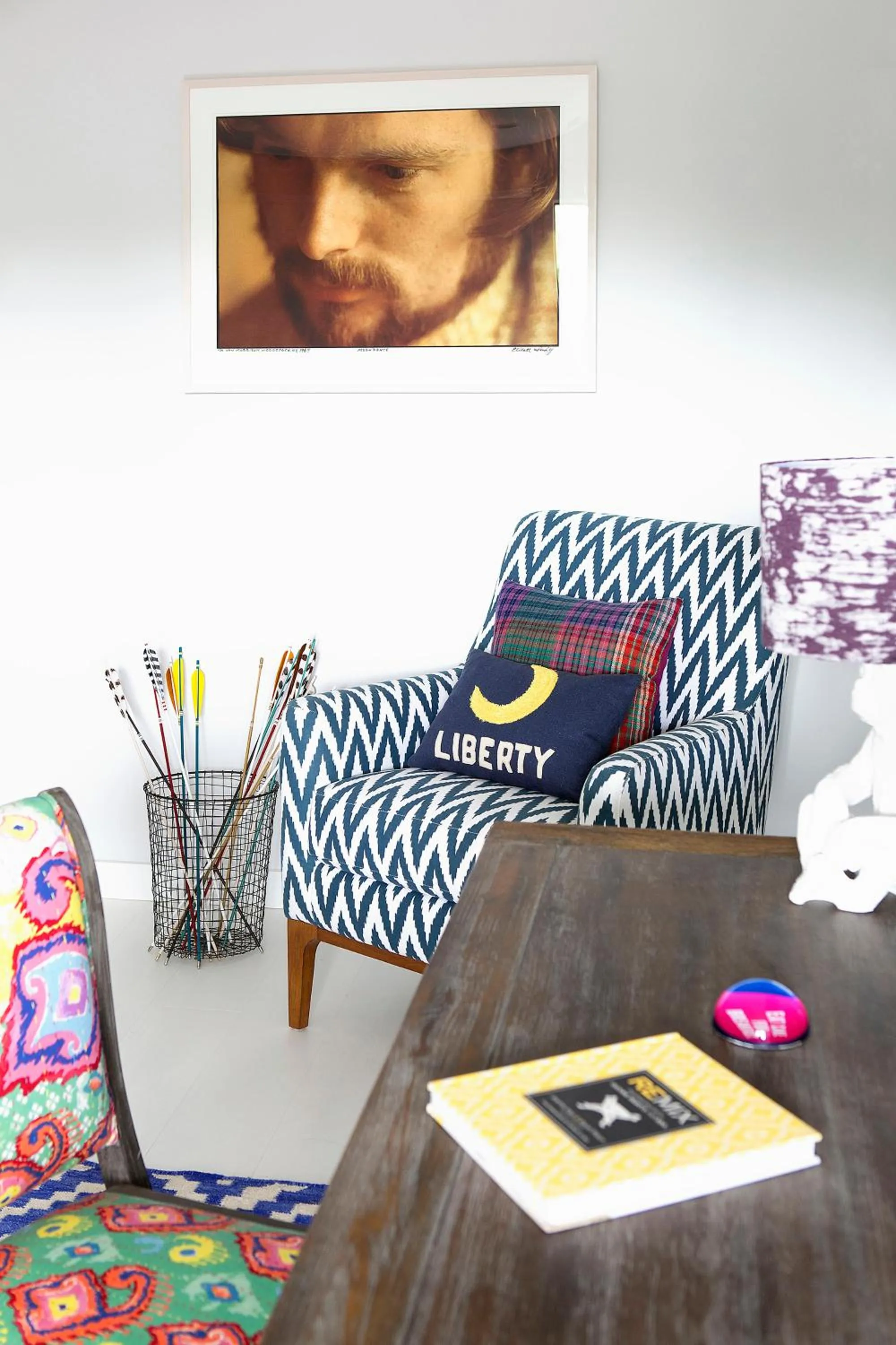 Seating area in Hotel Dylan