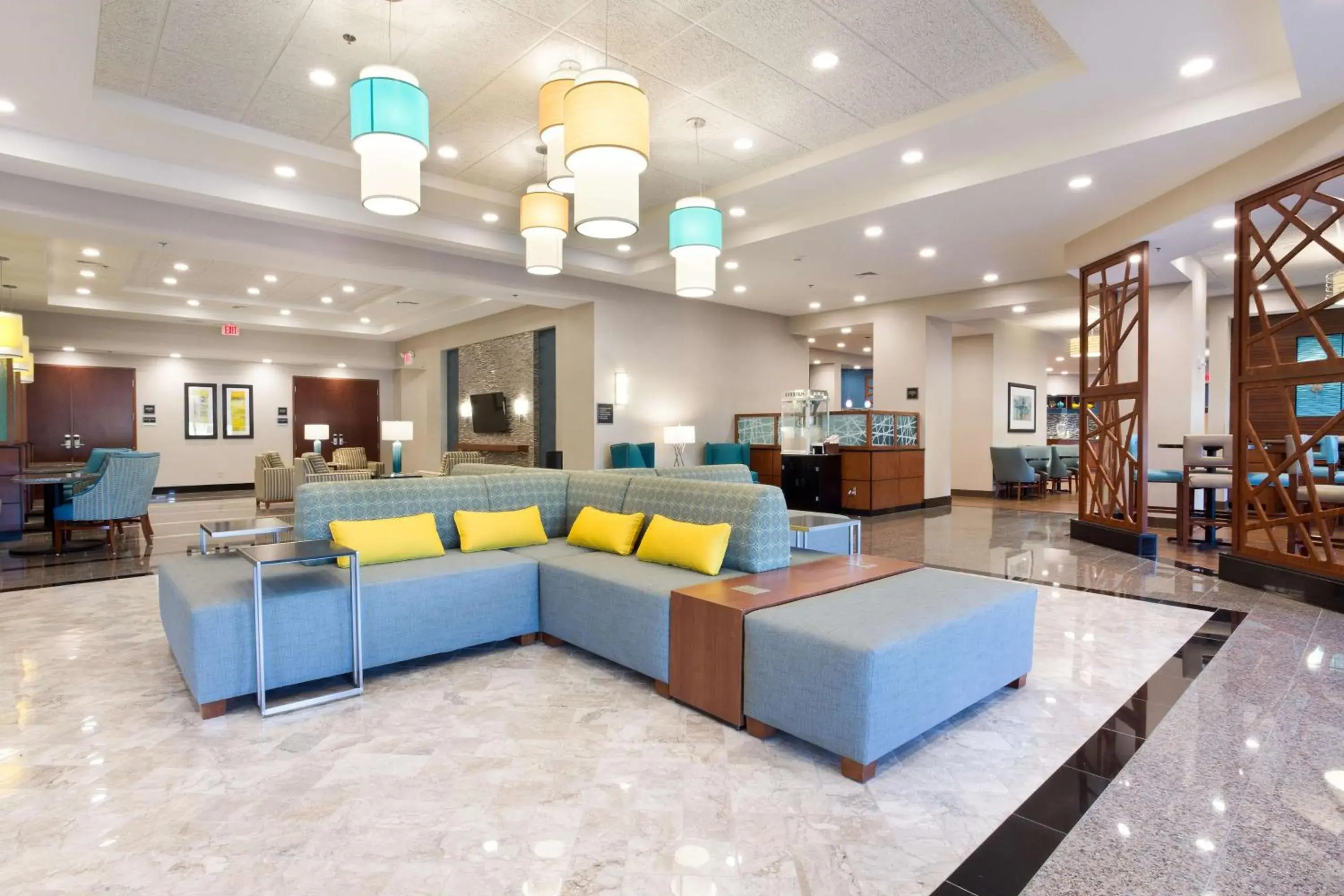 Lobby or reception in Drury Inn & Suites Burlington Lobby or reception in Drury Inn & Suites Burlington