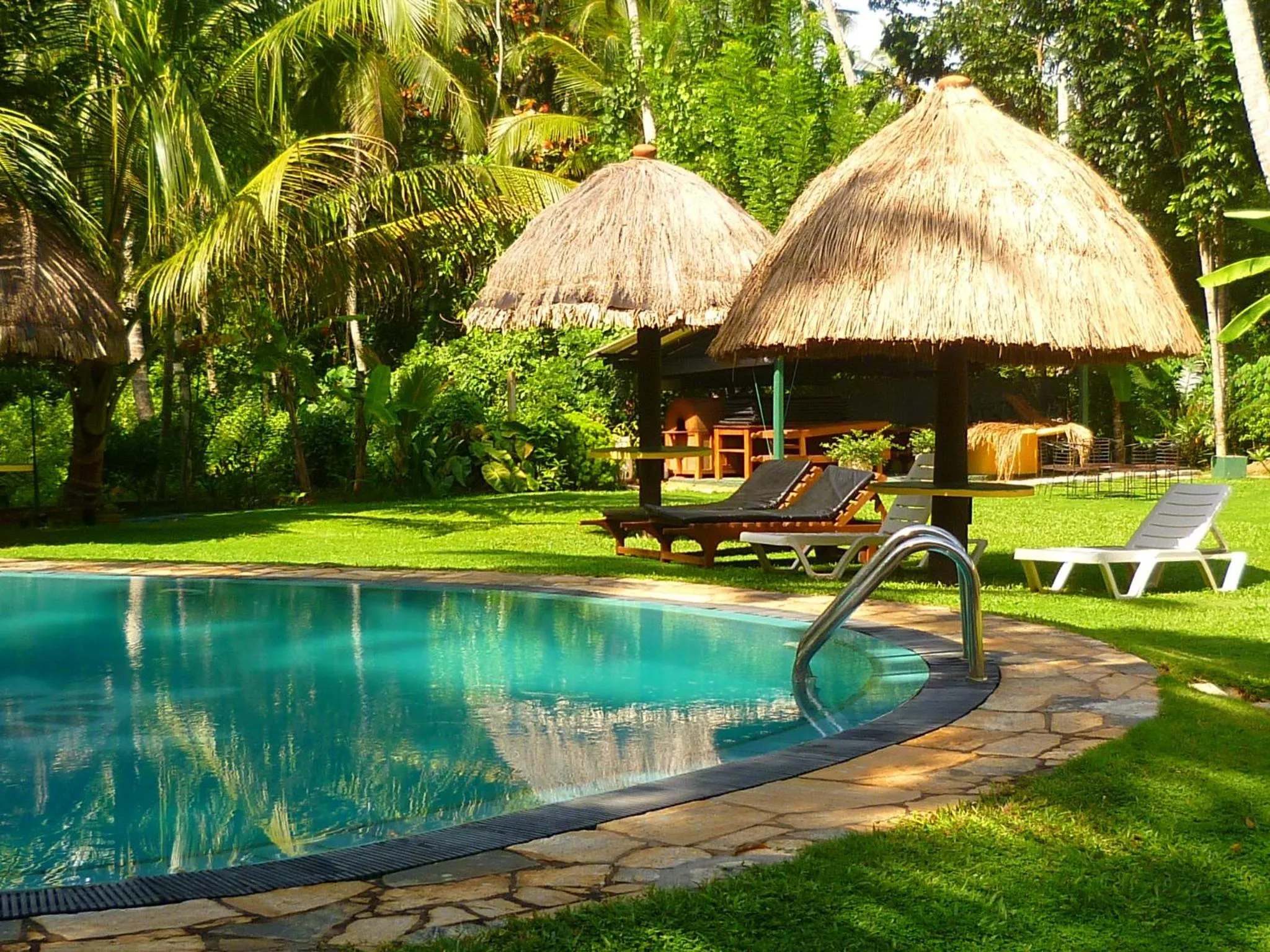 Garden in Traum Villa