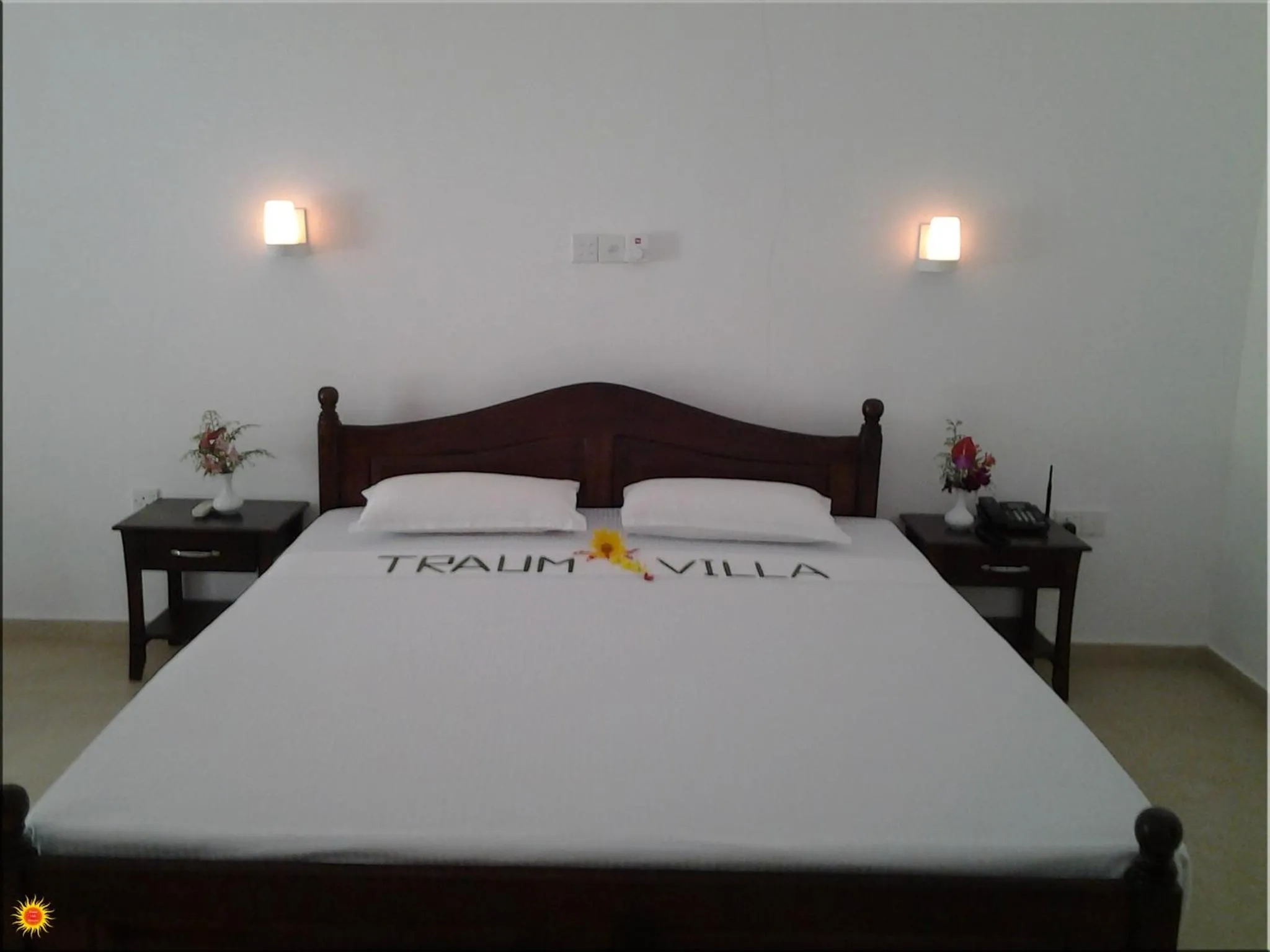 Bedroom, Bed in Traum Villa