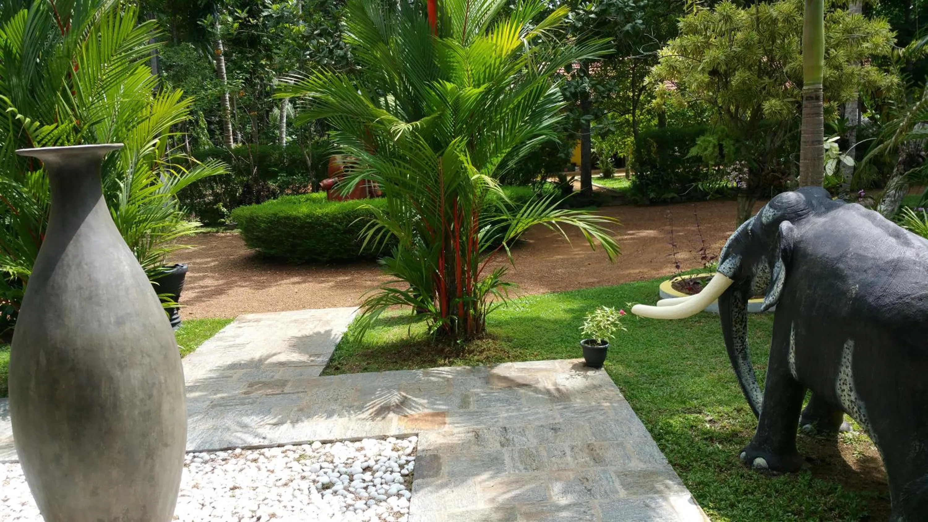 Garden in Traum Villa