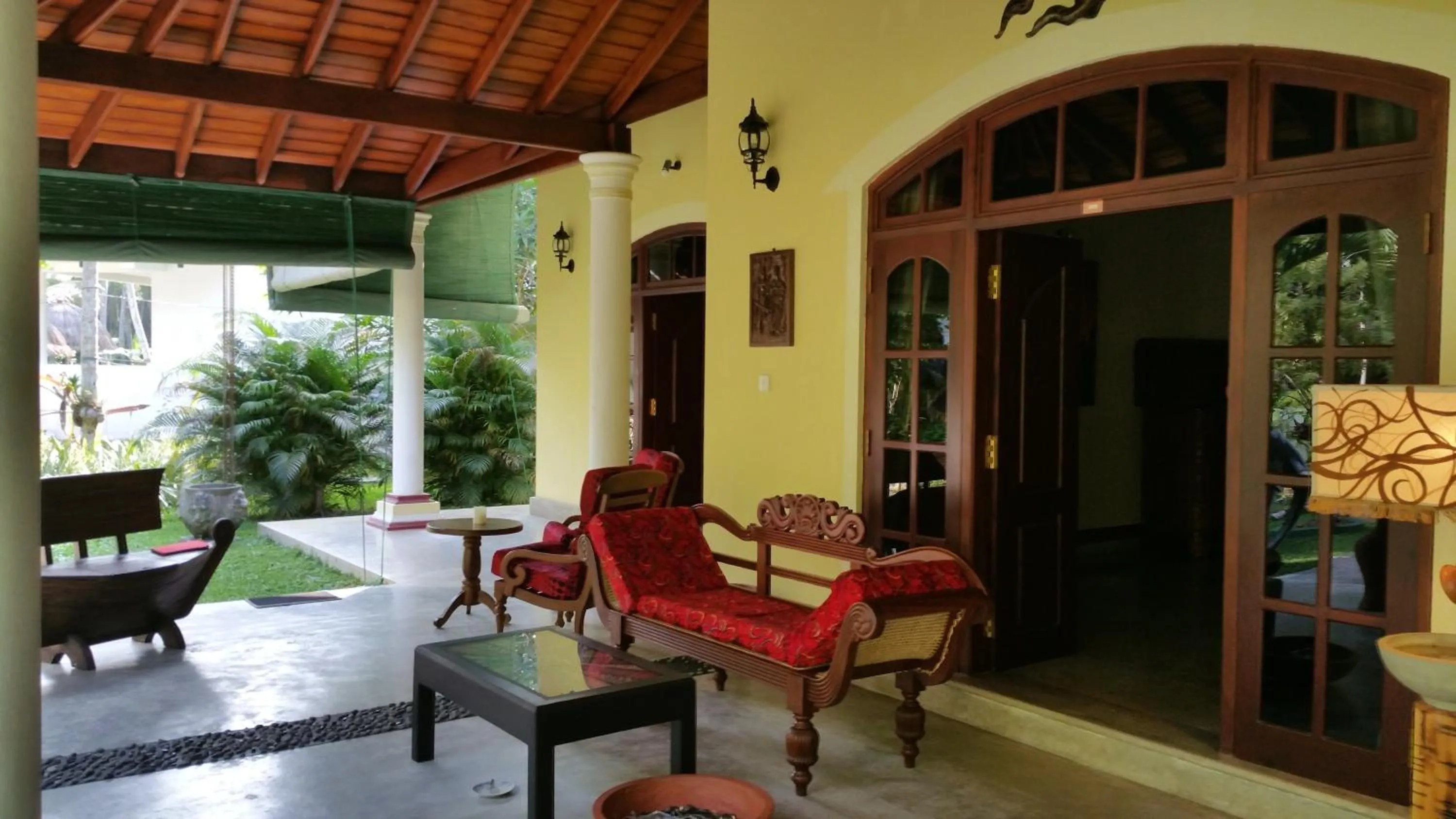 Garden view in Traum Villa
