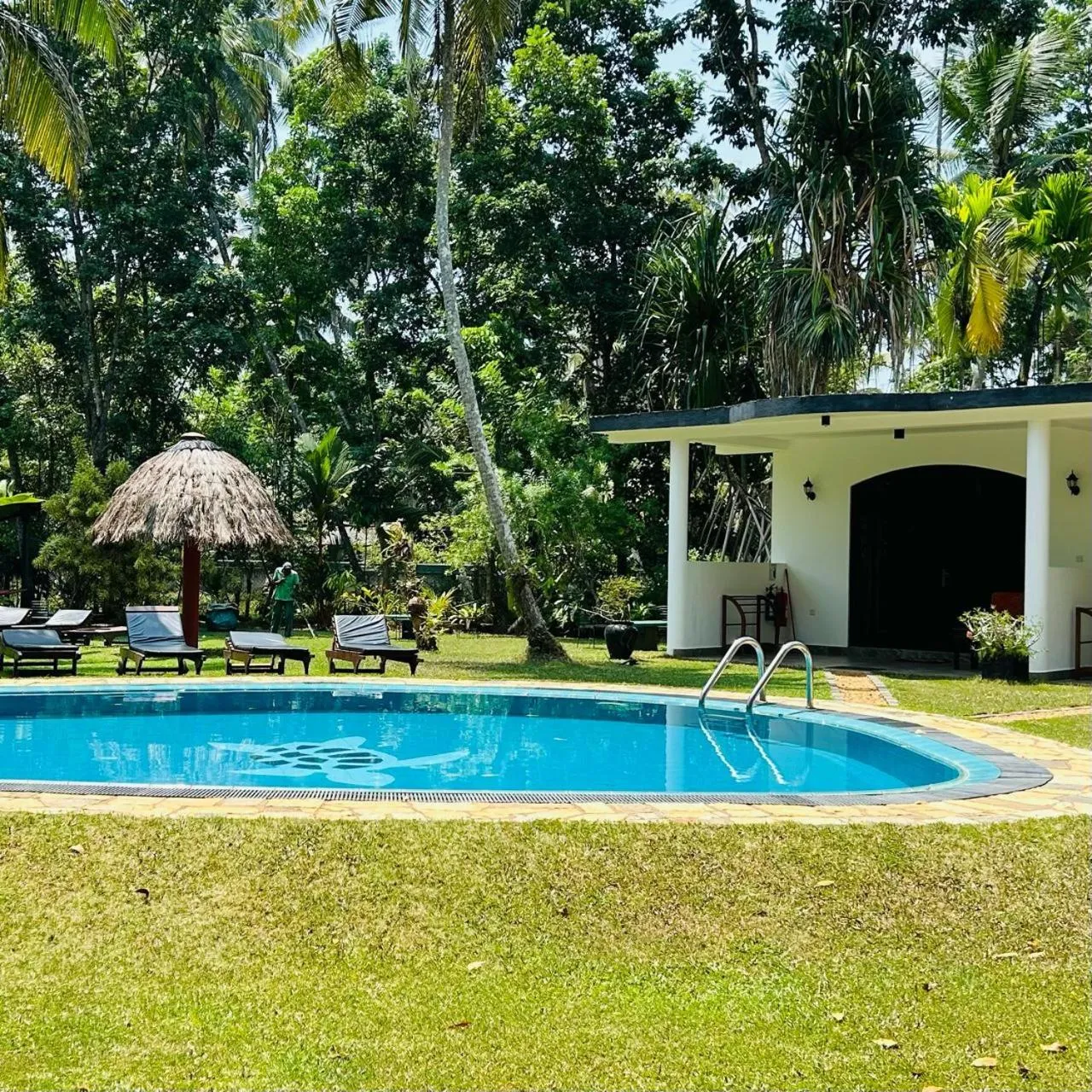 Garden in Traum Villa