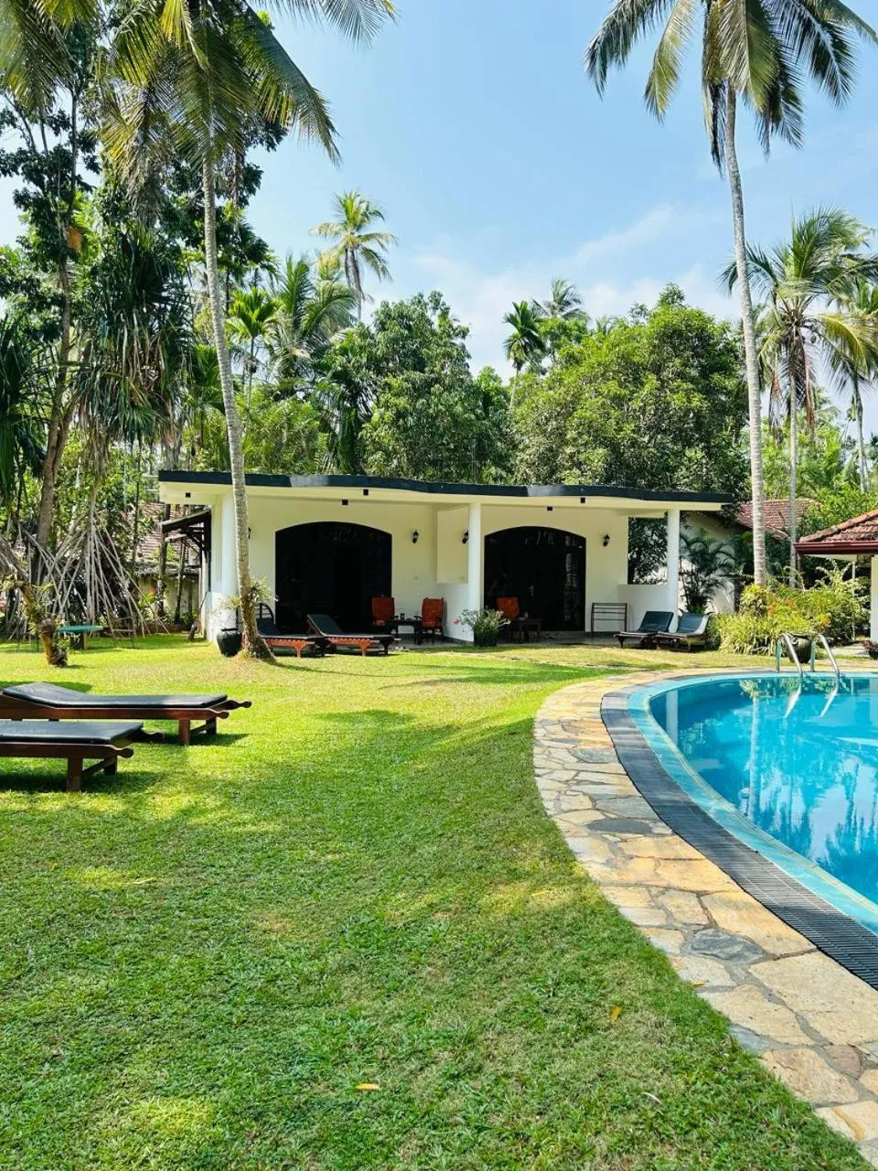 Garden view in Traum Villa