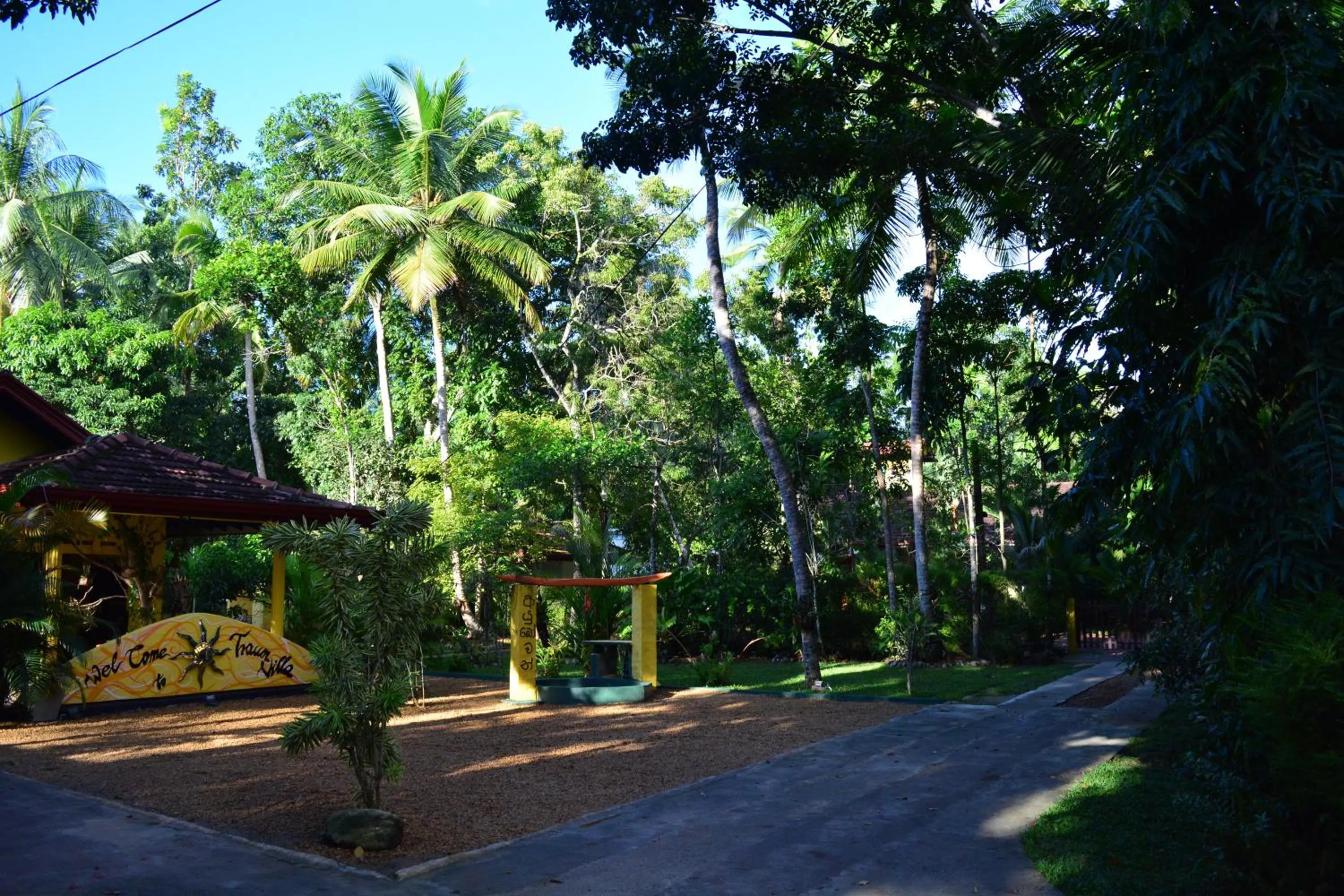 Garden in Traum Villa