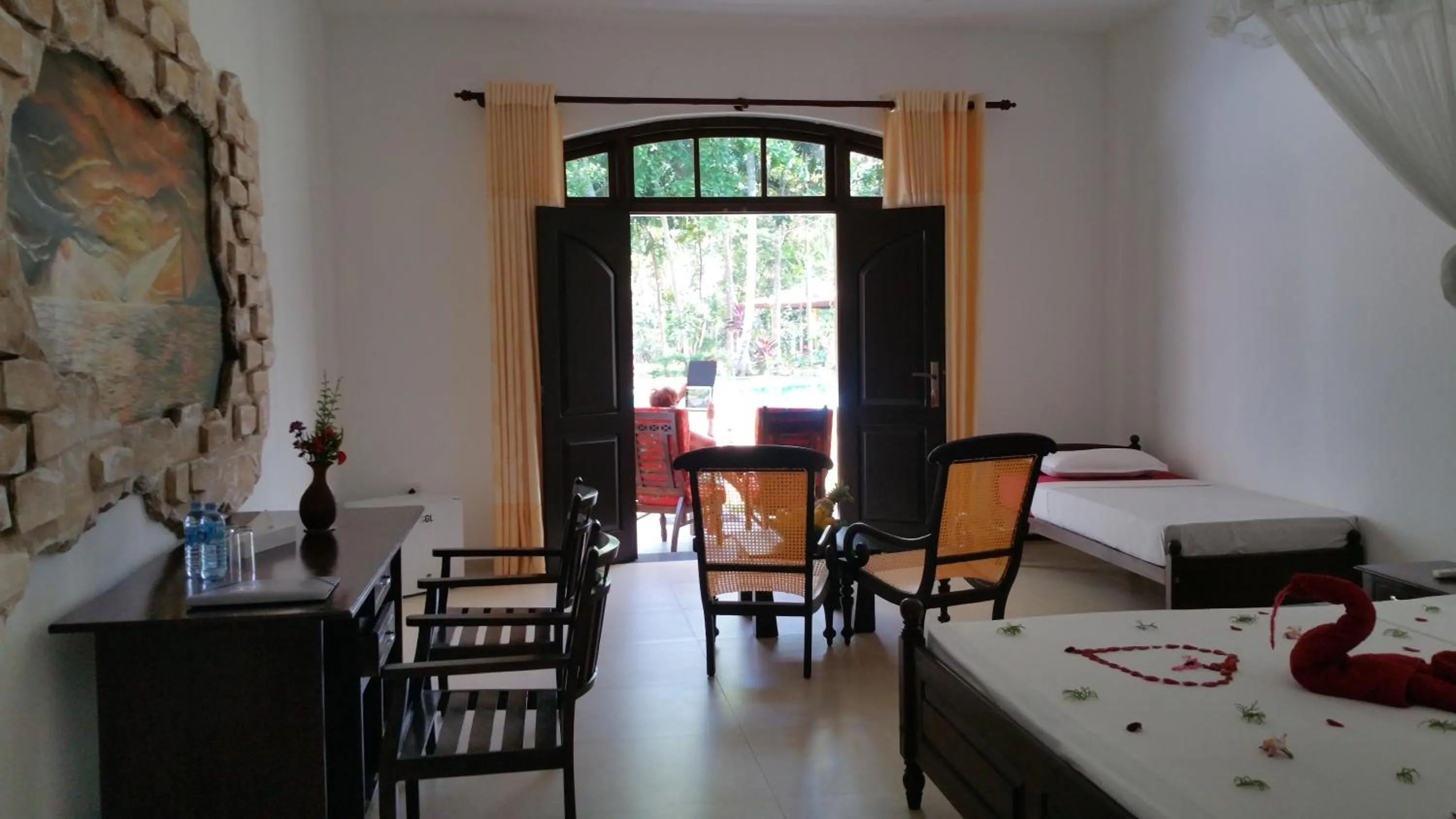 Living room, Bed in Traum Villa