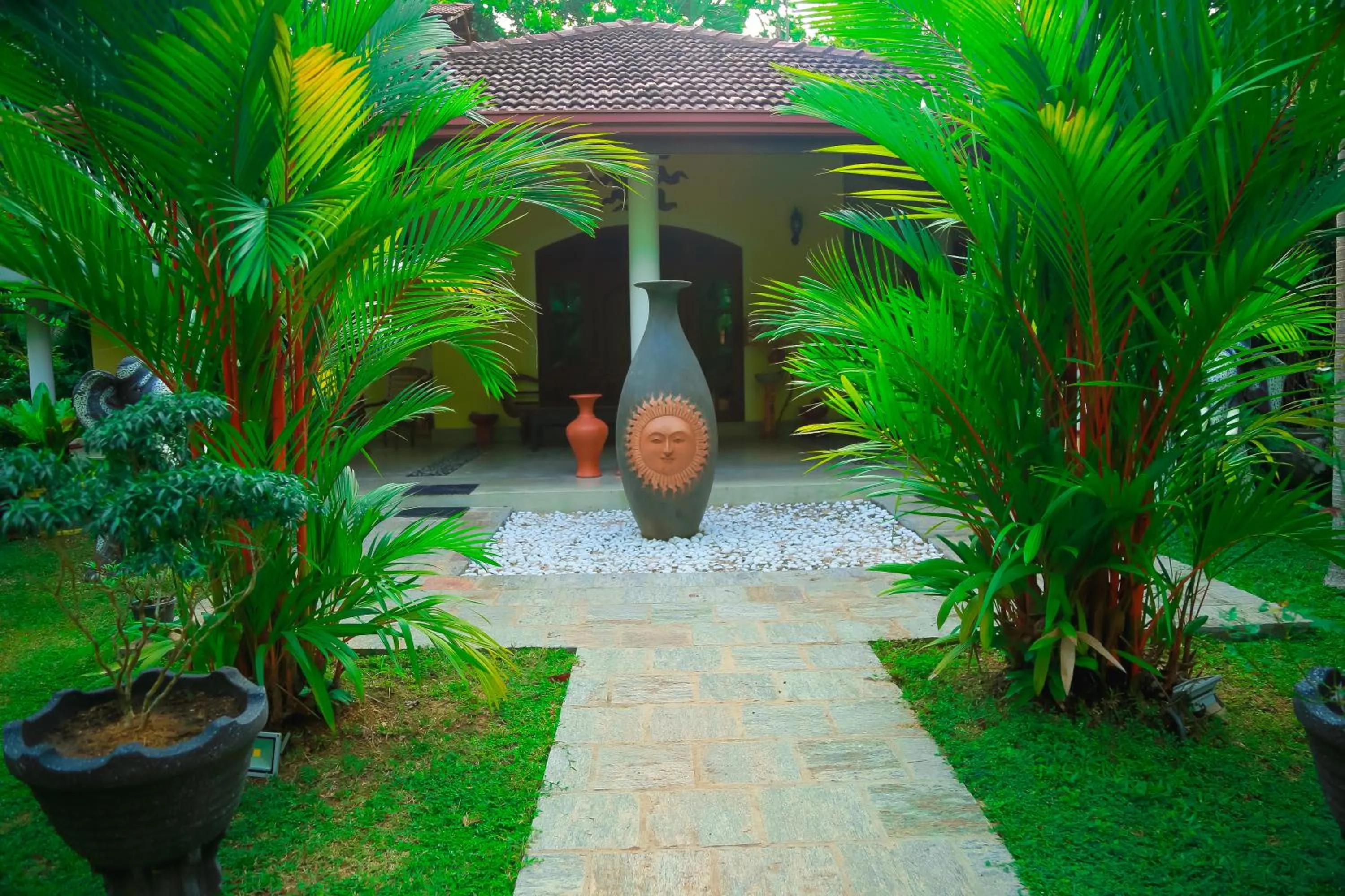 Garden view in Traum Villa