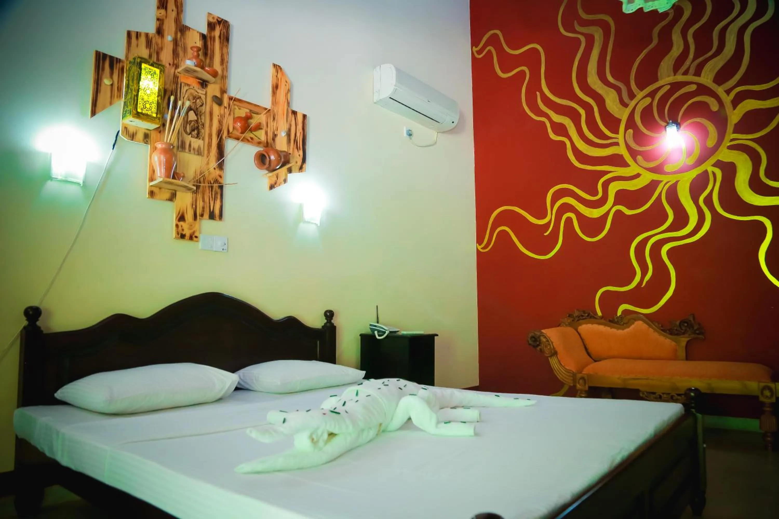 Photo of the whole room, Bed in Traum Villa