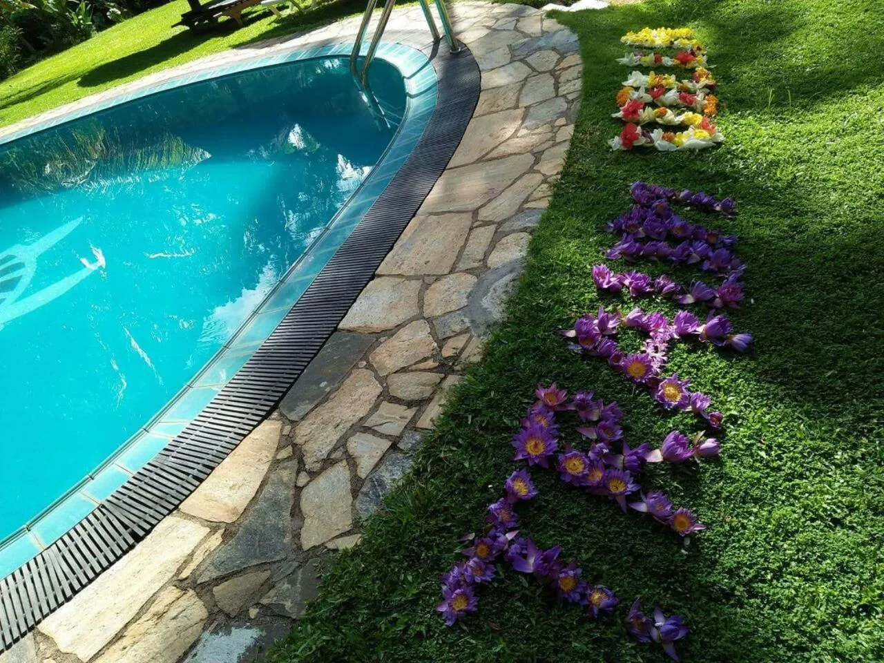 Garden in Traum Villa