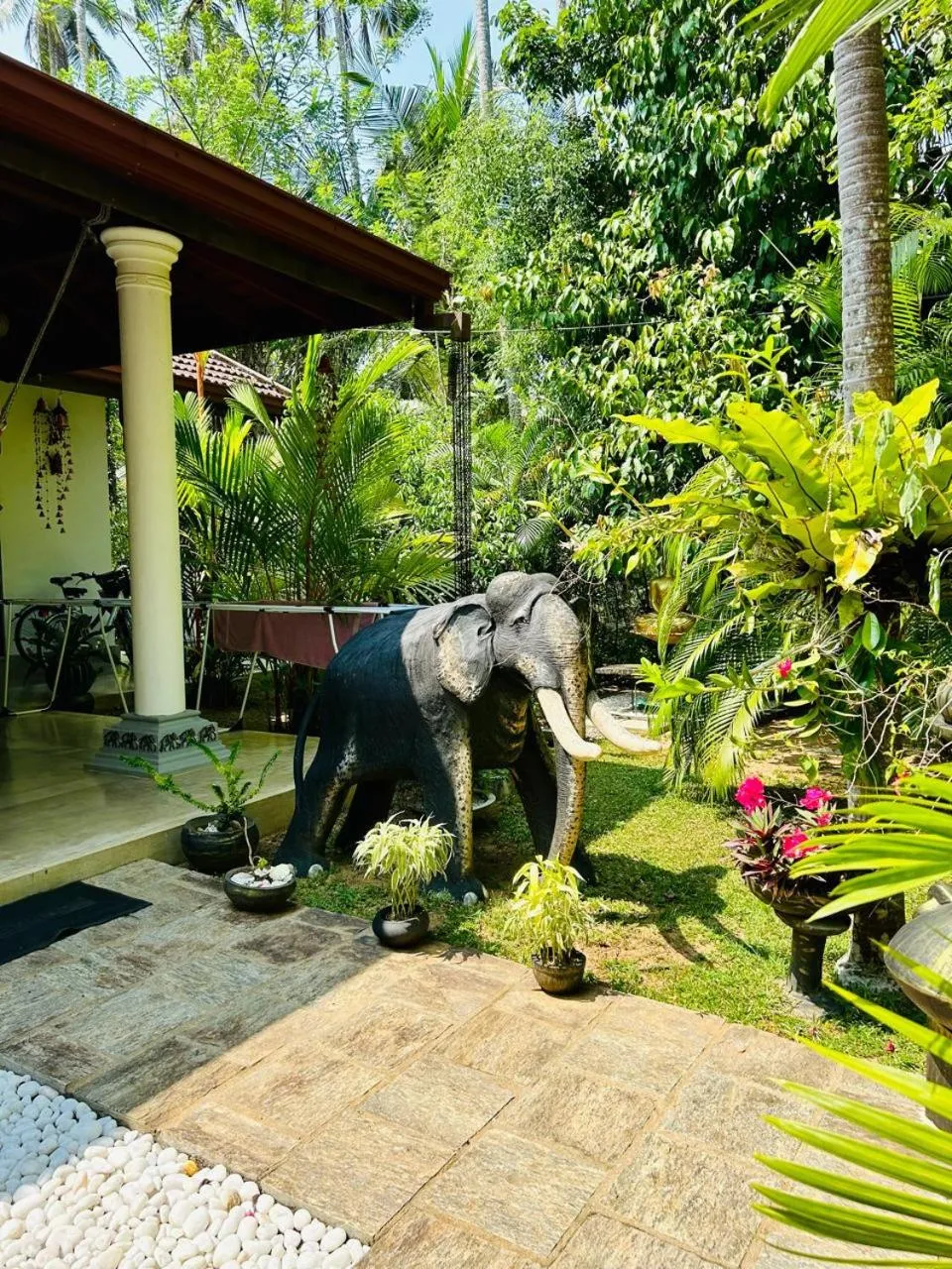 Garden view in Traum Villa