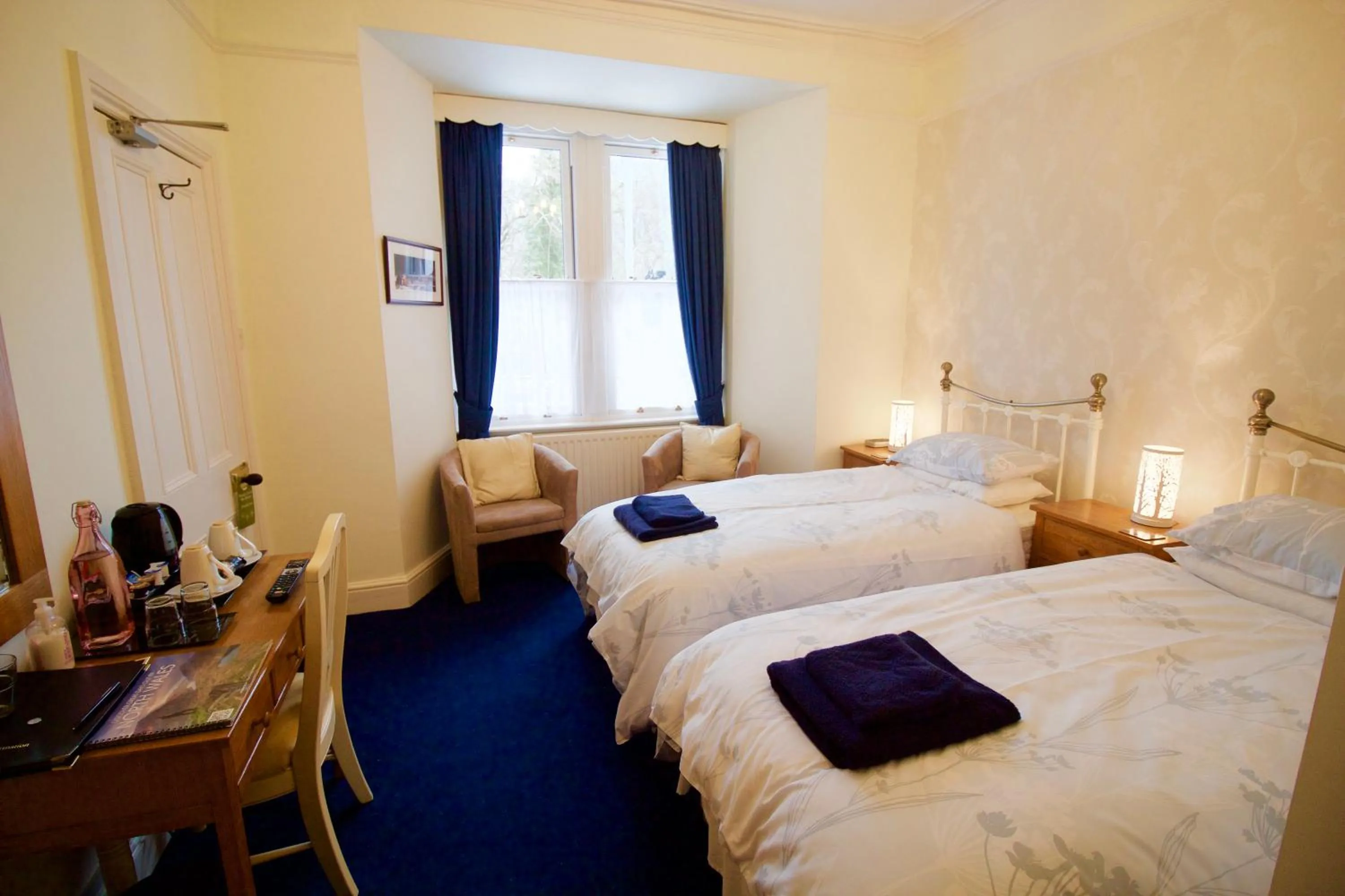 Bed in Bod Gwynedd Bed and Breakfast