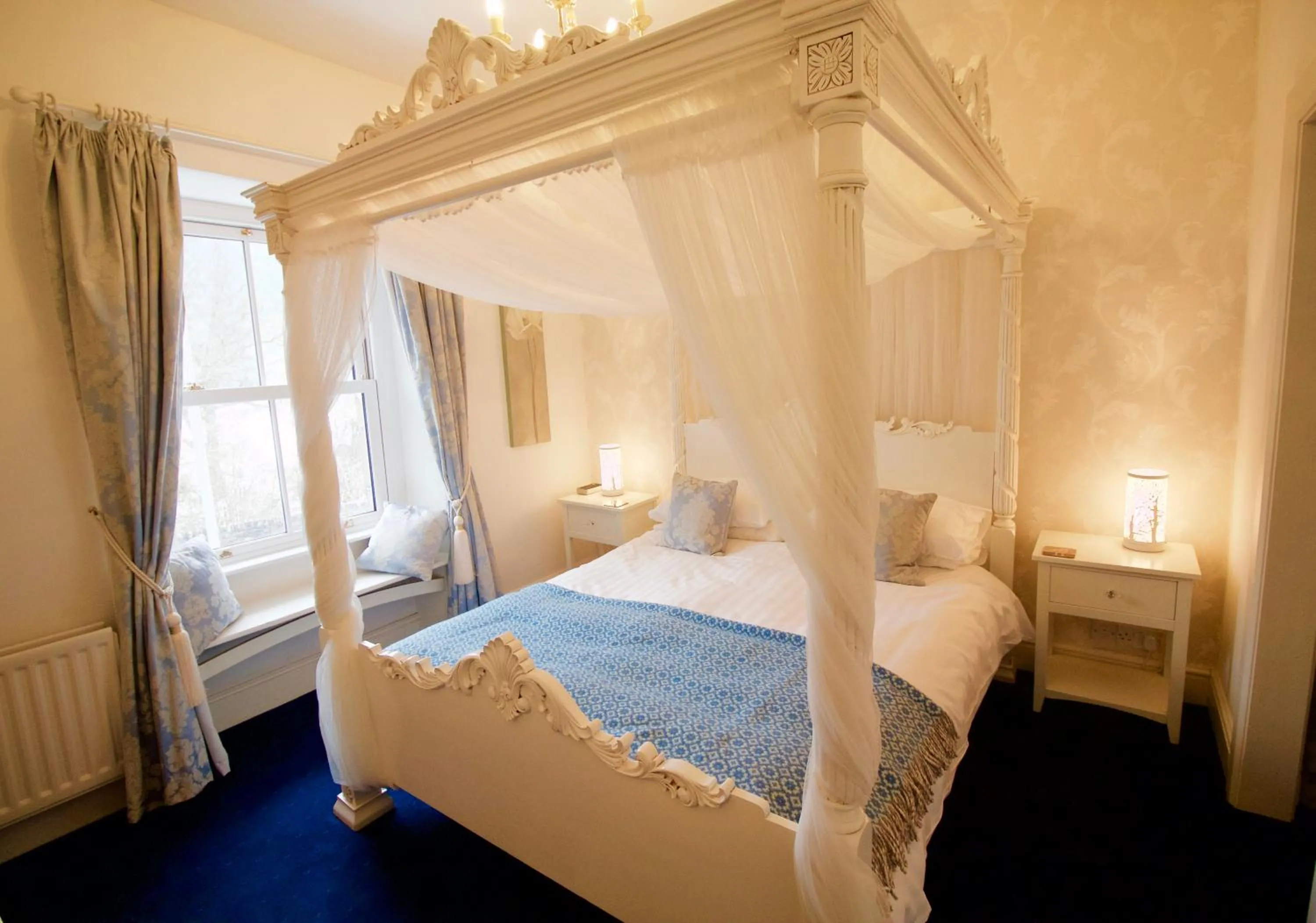 Bed in Bod Gwynedd Bed and Breakfast