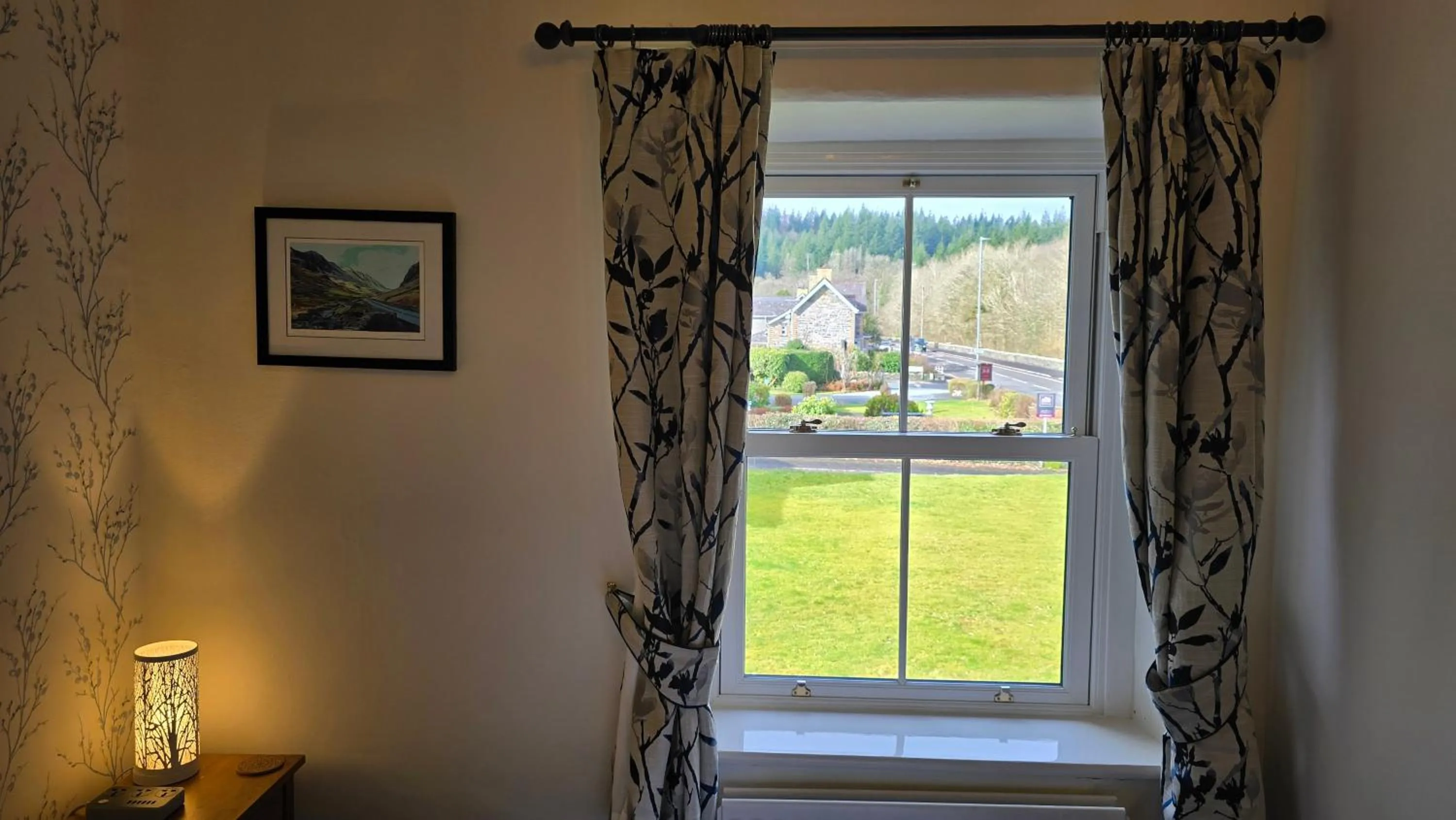 Garden view in Bod Gwynedd Bed and Breakfast