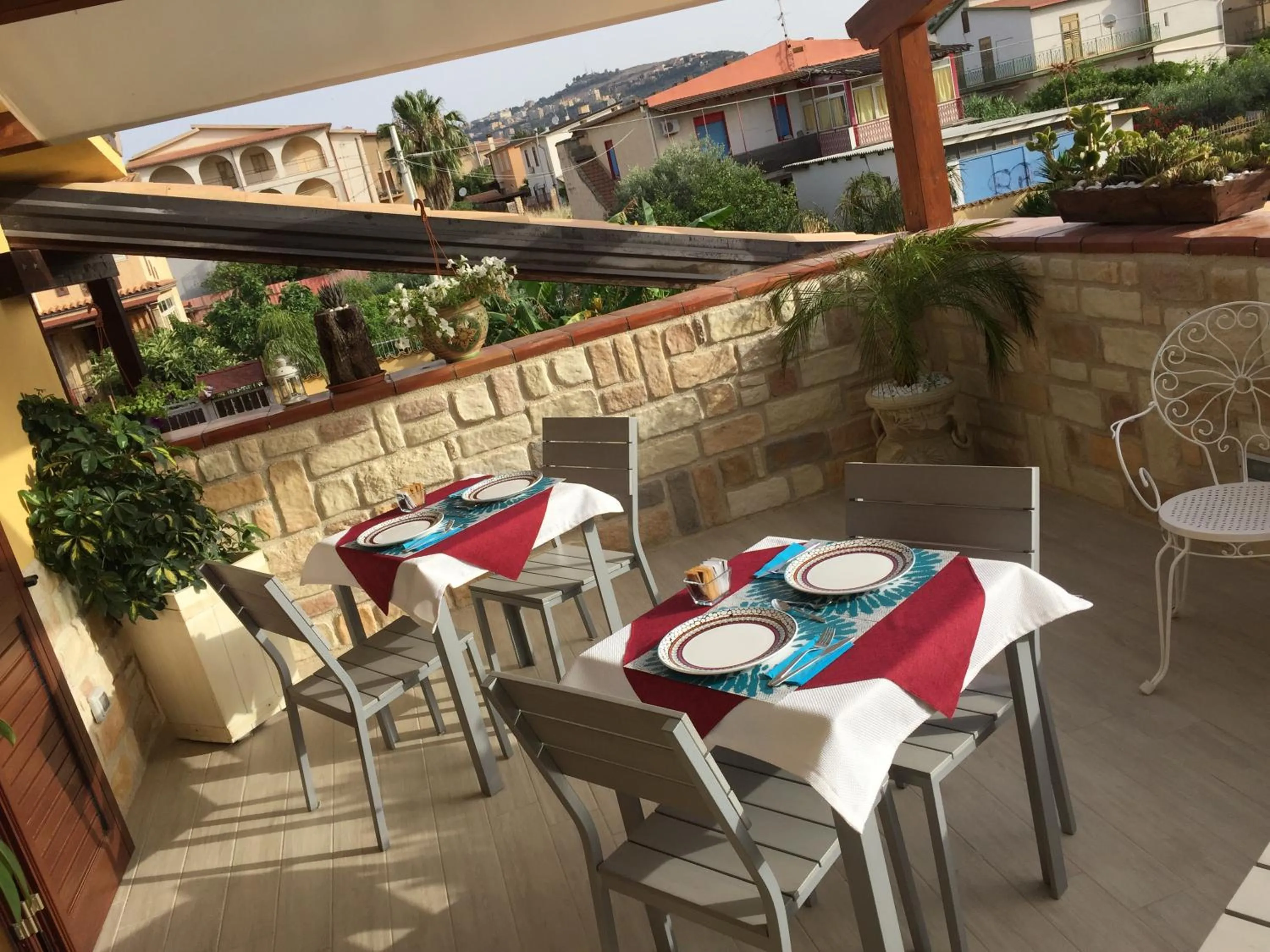 Balcony/Terrace in B&B Templi e Arte