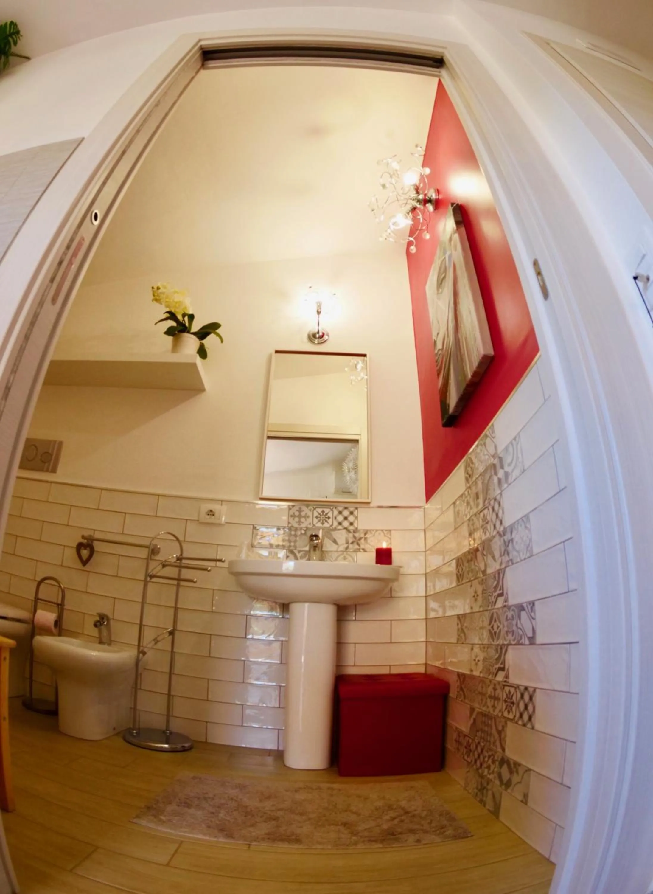 Bathroom in B&B Templi e Arte