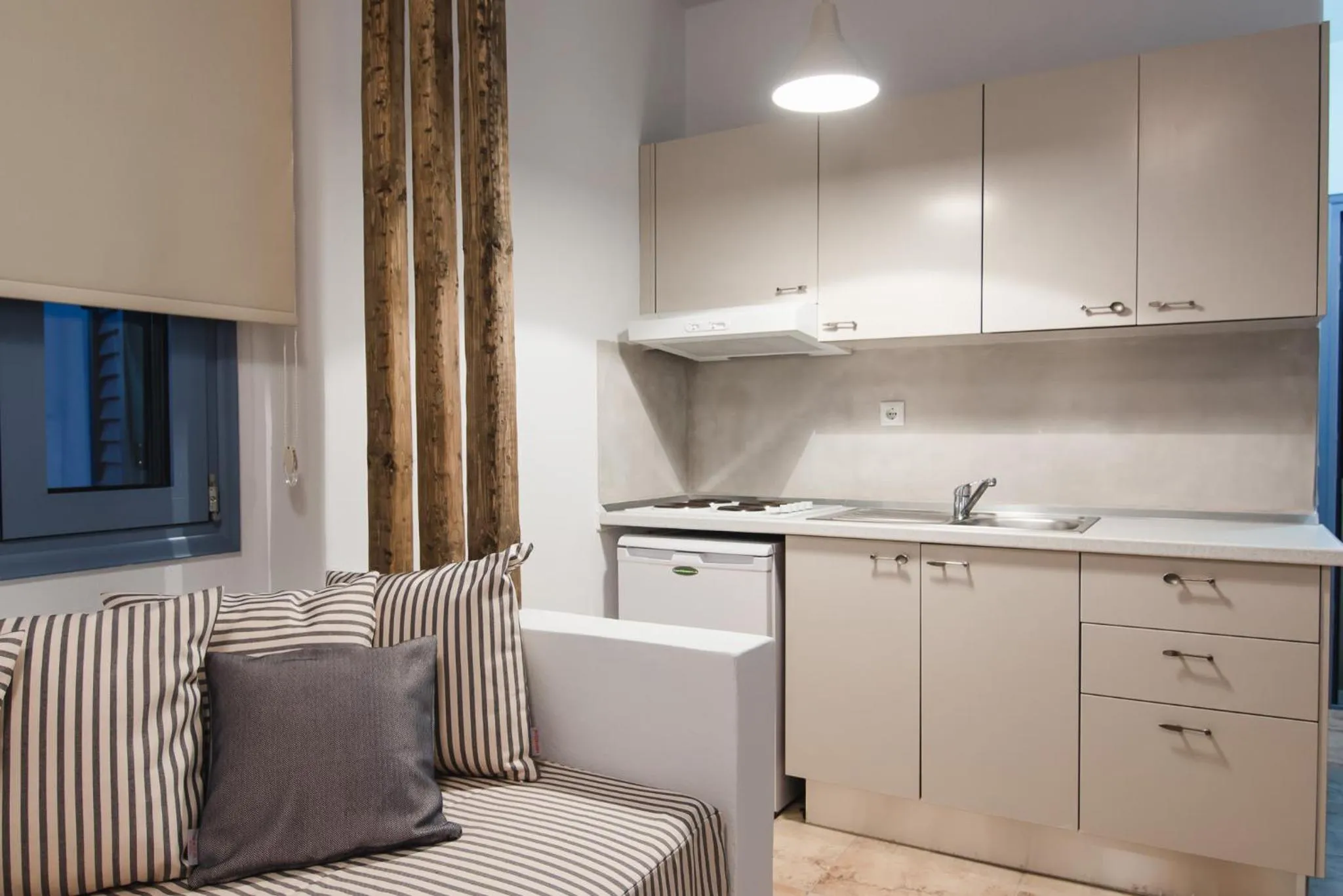 Kitchen or kitchenette in Kallisti Studios & Apartments