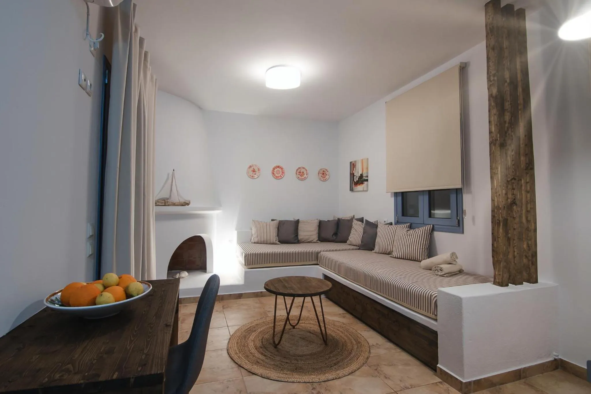 Living room in Kallisti Studios & Apartments