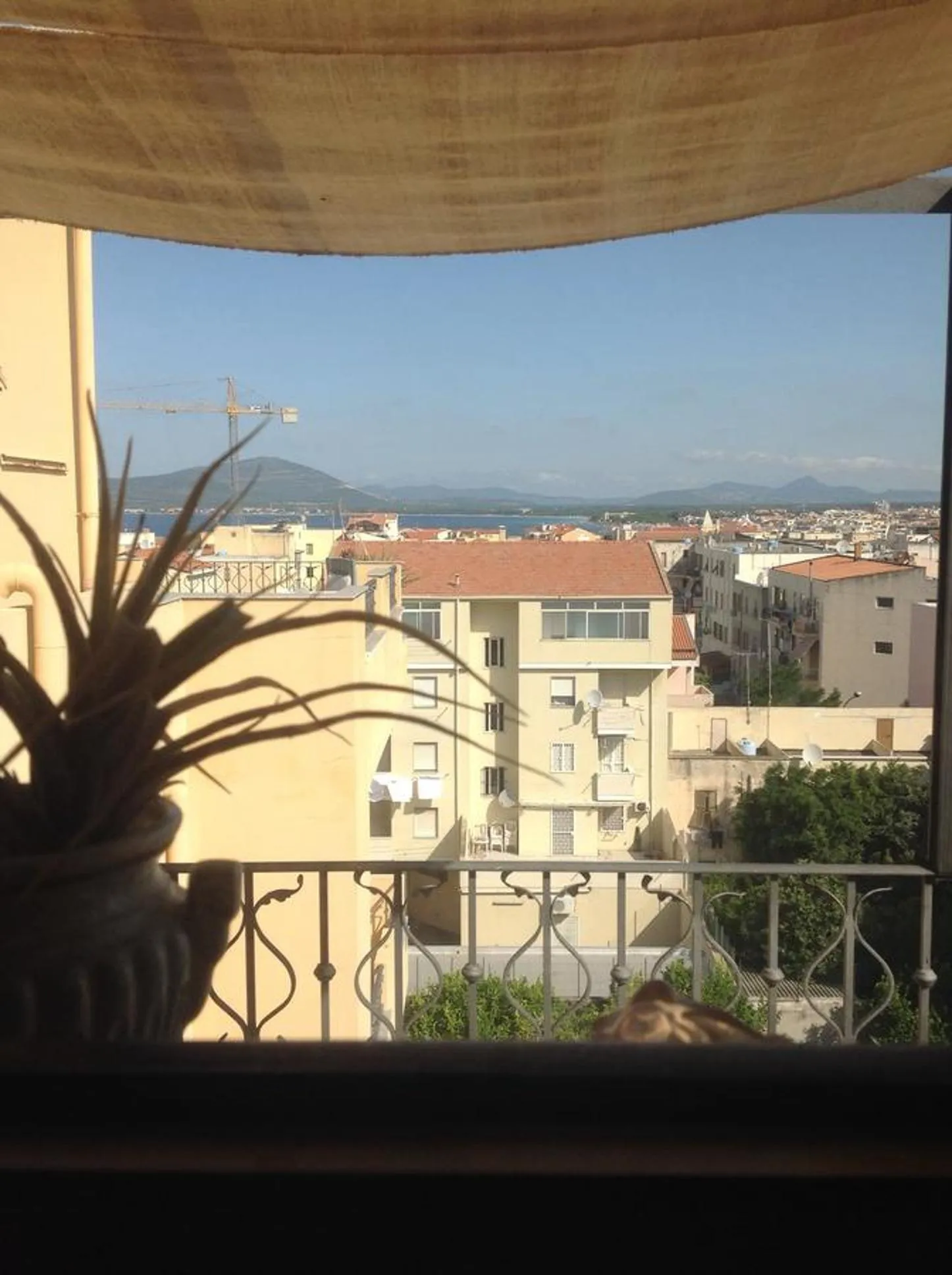 Sea view in B&B Su Canistreddu