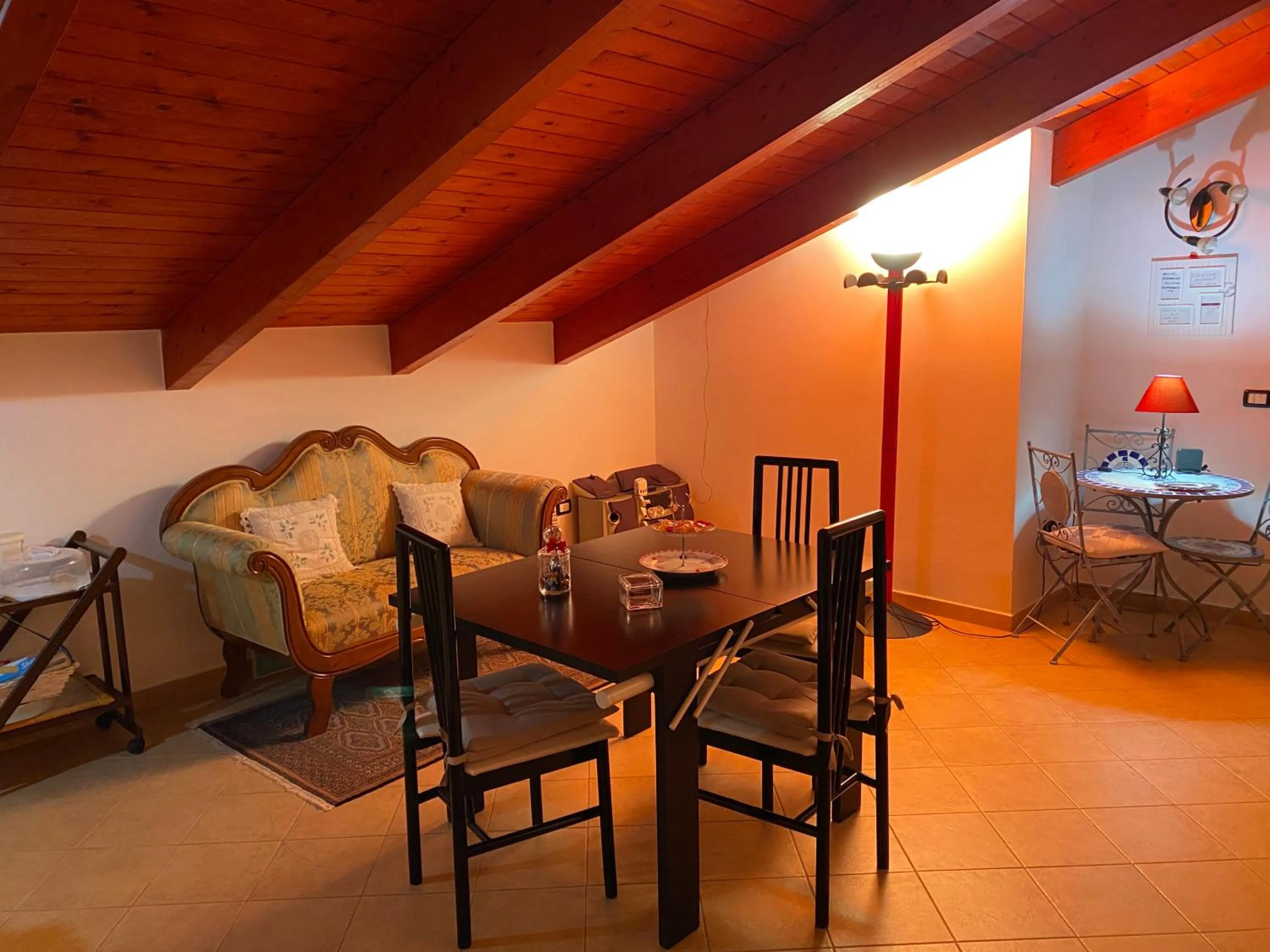 Living room in B&B Su Canistreddu