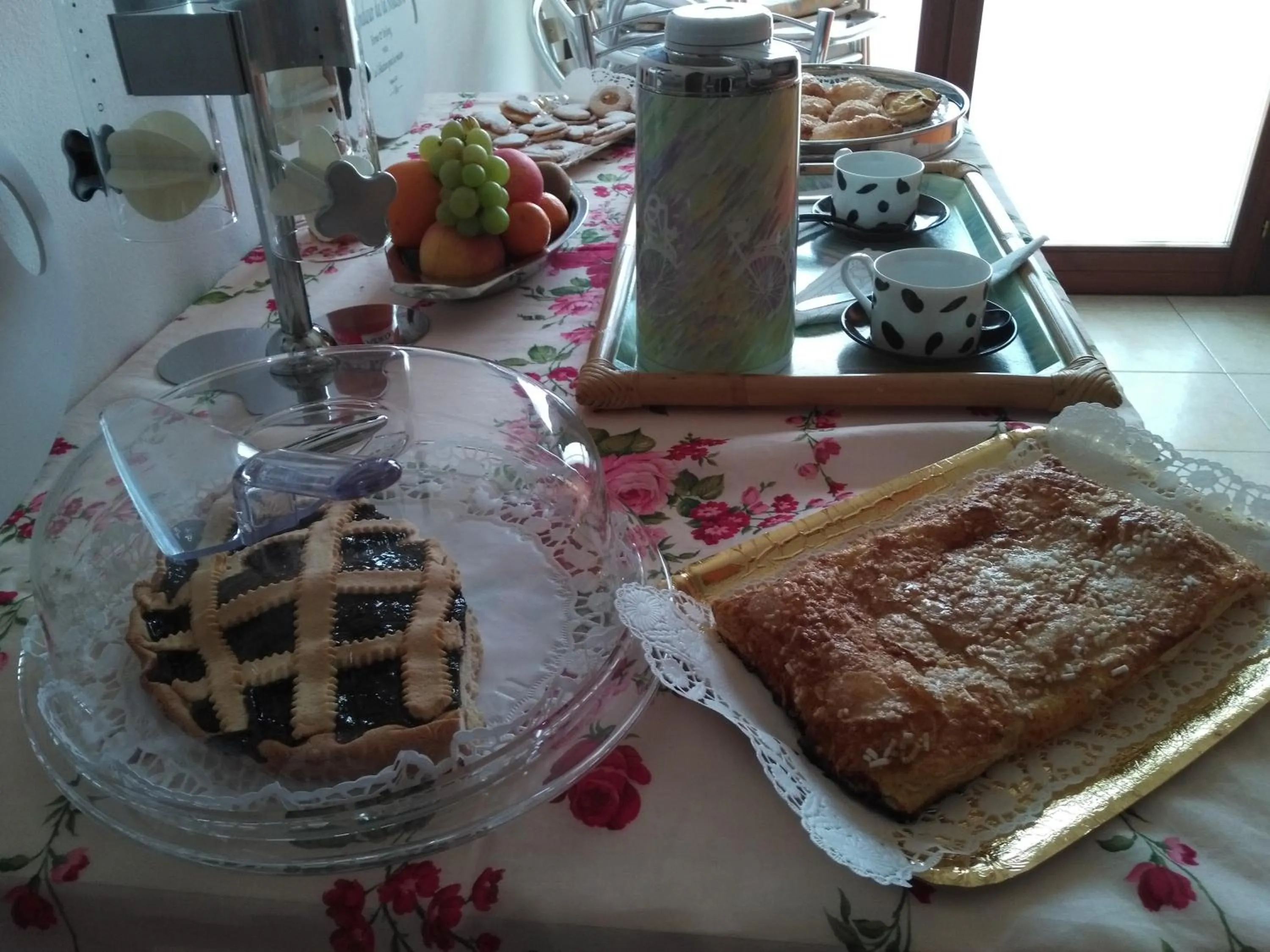 Food close-up in B&B Su Canistreddu