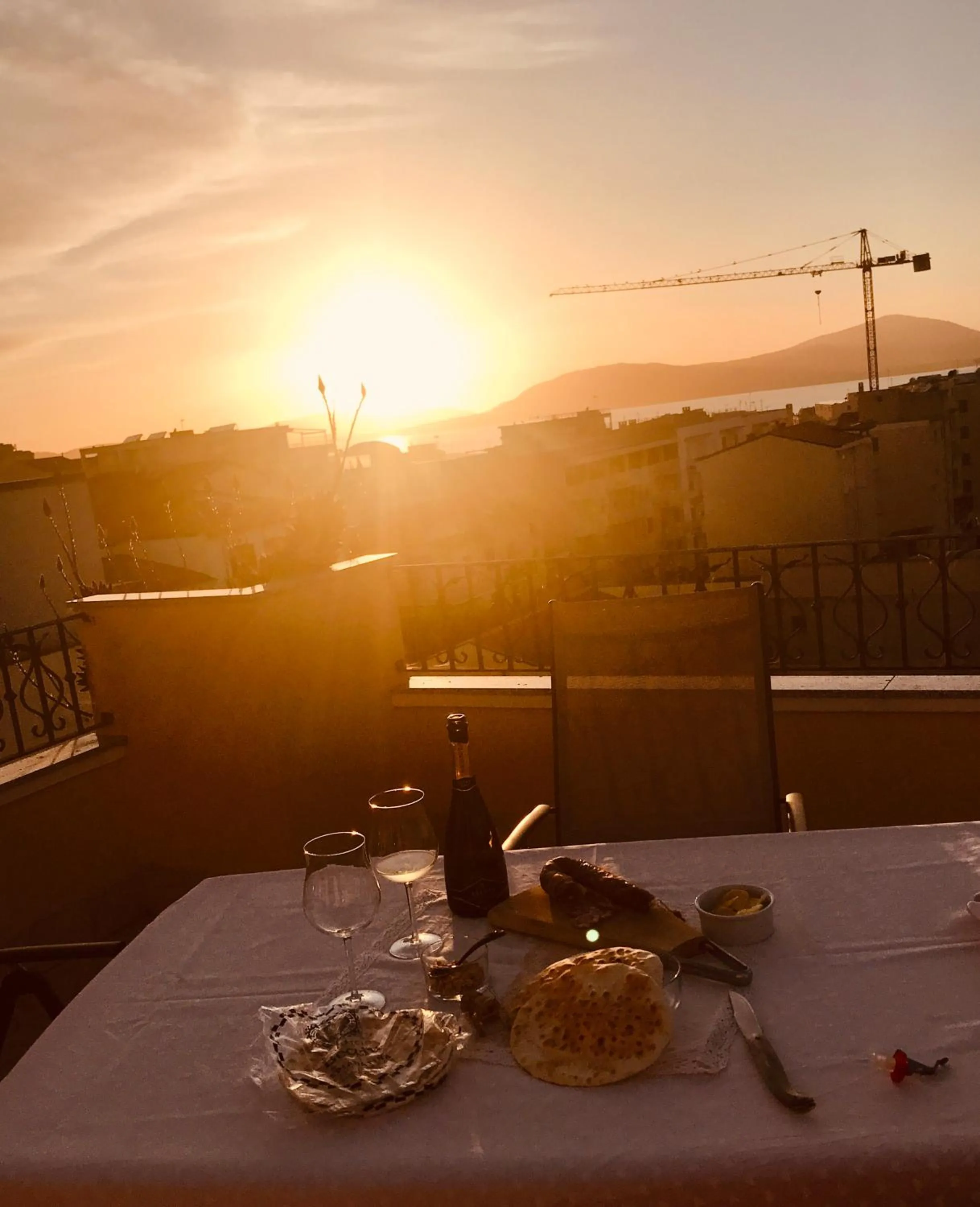 Sunset in B&B Su Canistreddu