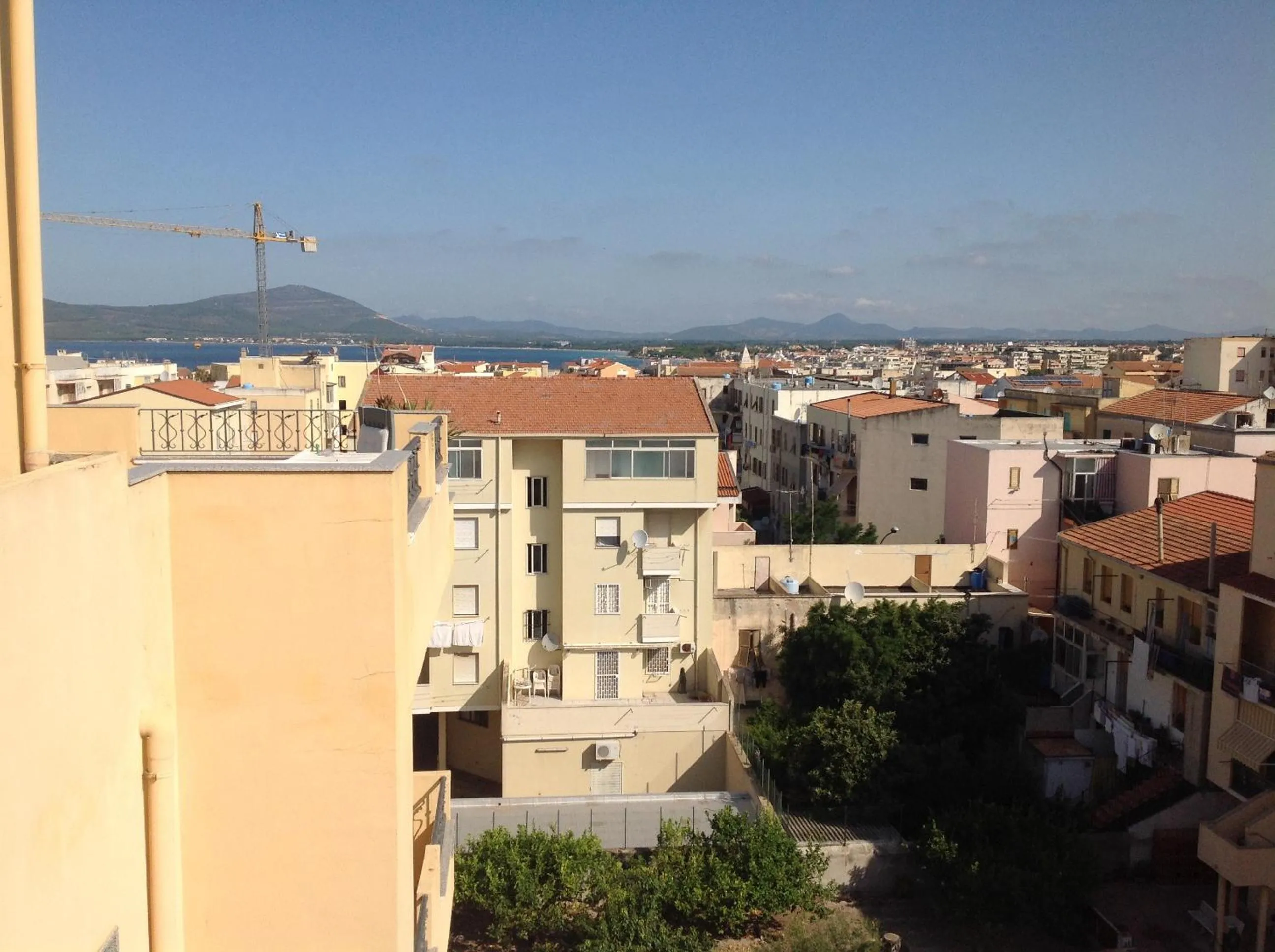 Sea view in B&B Su Canistreddu