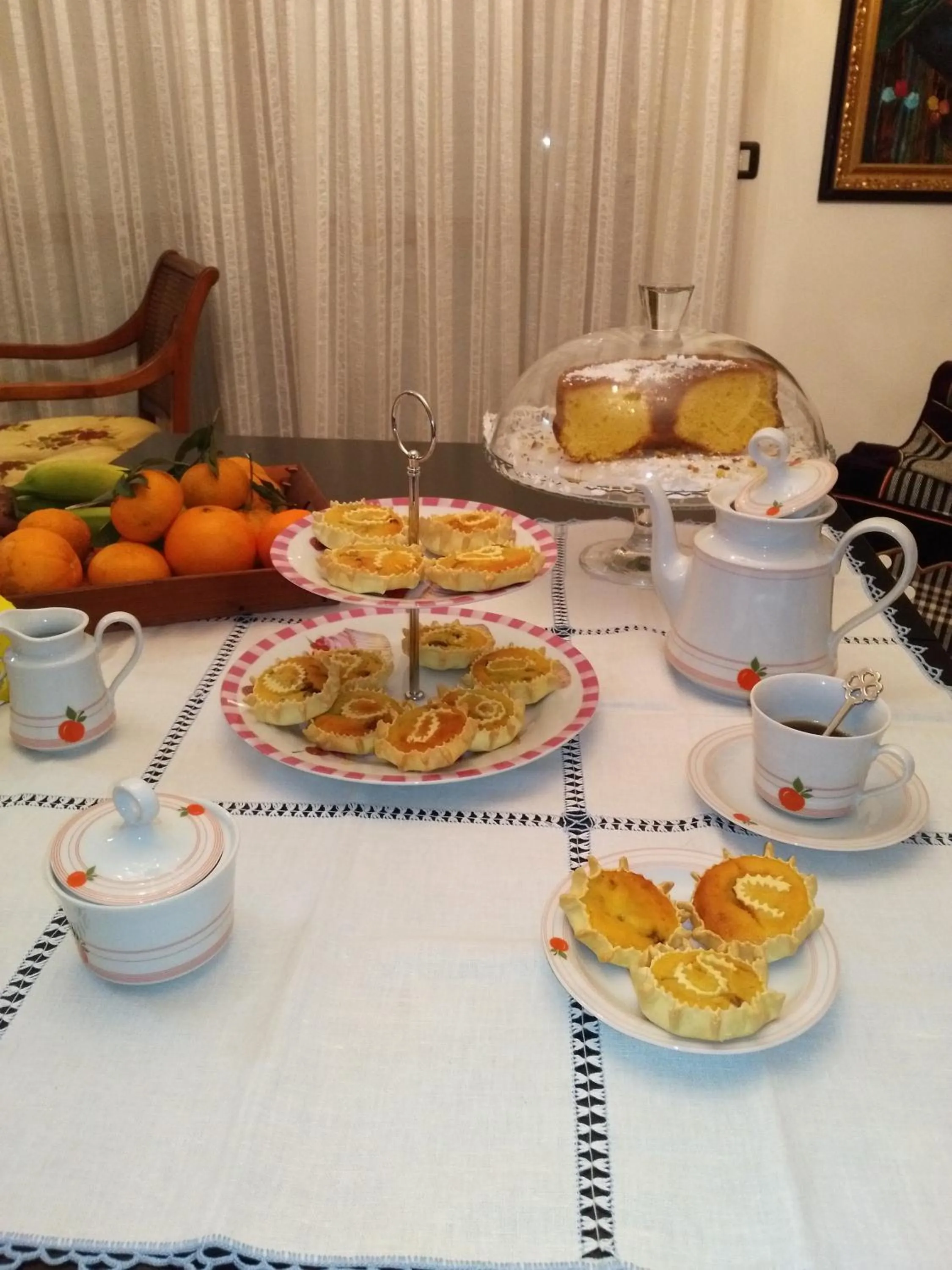 Food and drinks in B&B Su Canistreddu