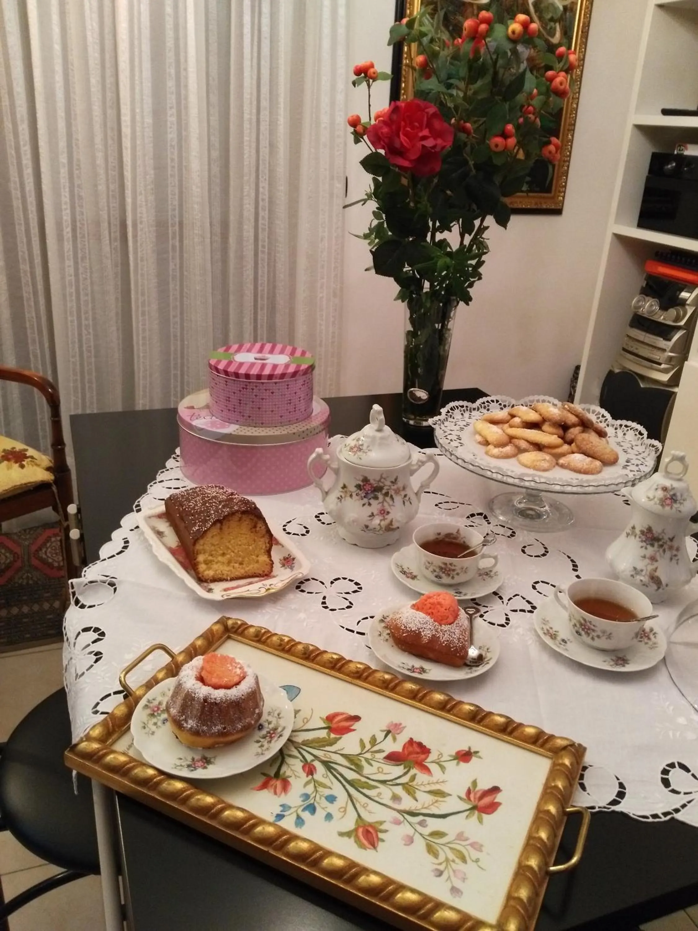 Food and drinks in B&B Su Canistreddu