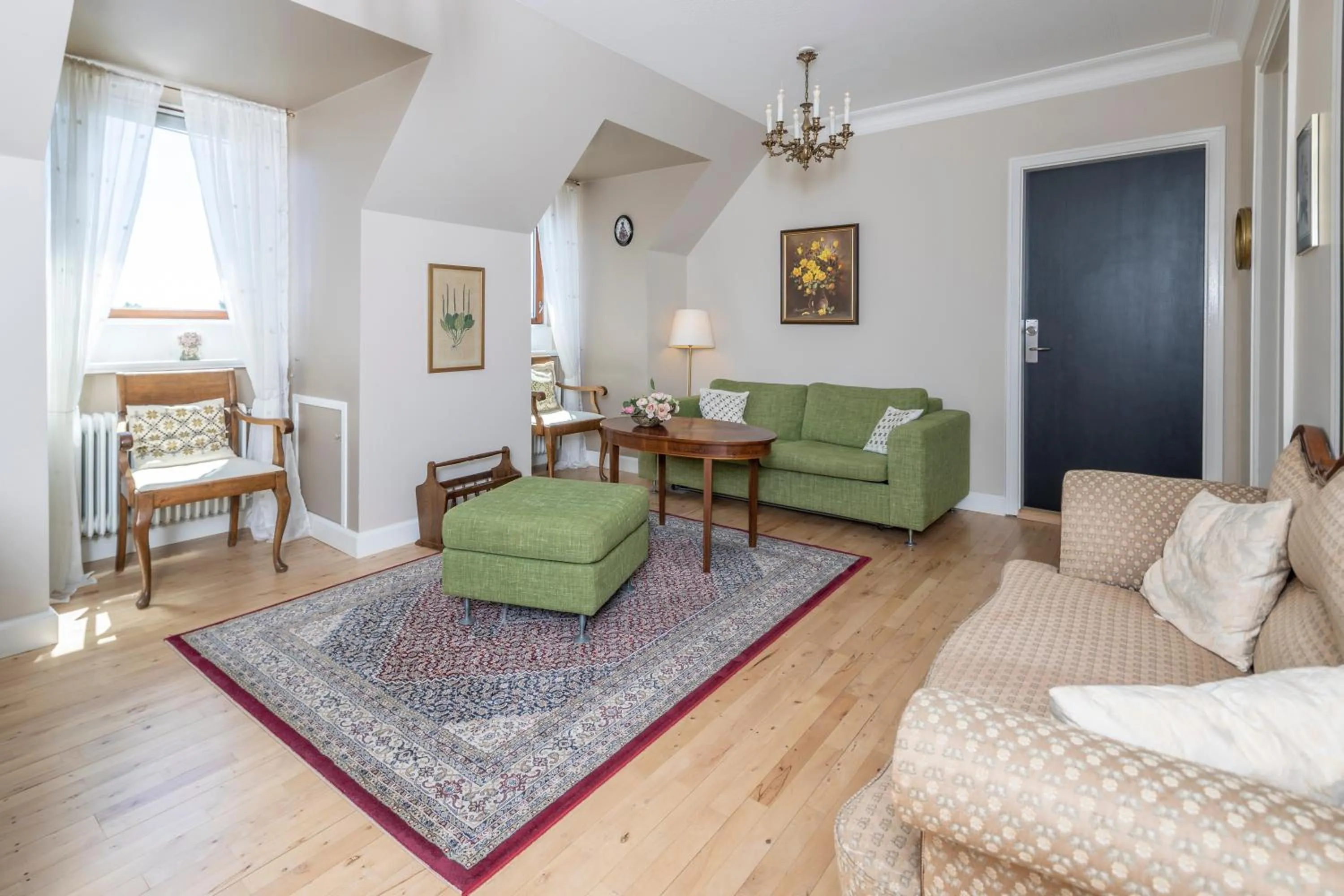 Living room in Det Gamle Rådhus