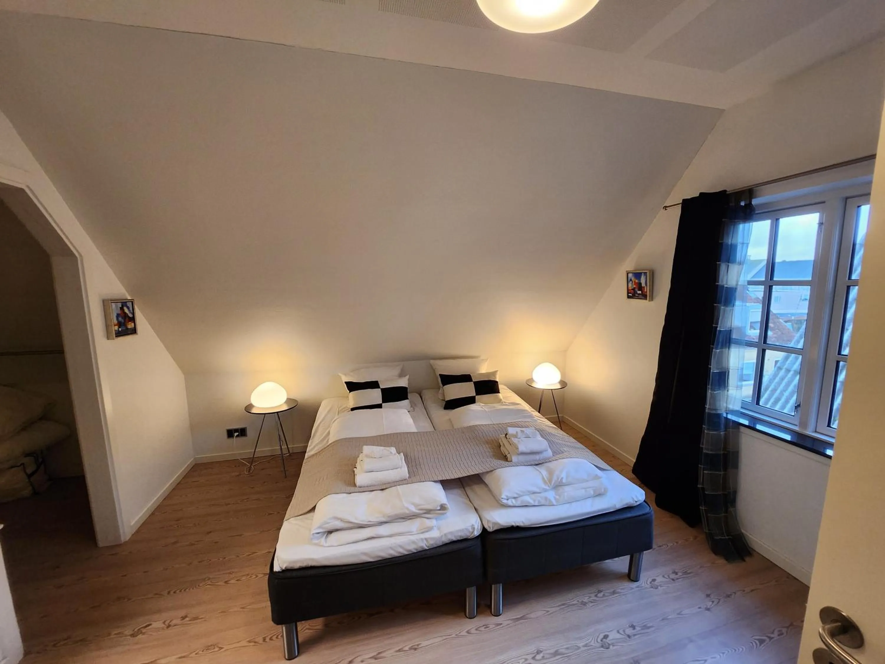 Bedroom, Bed in Det Gamle Rådhus