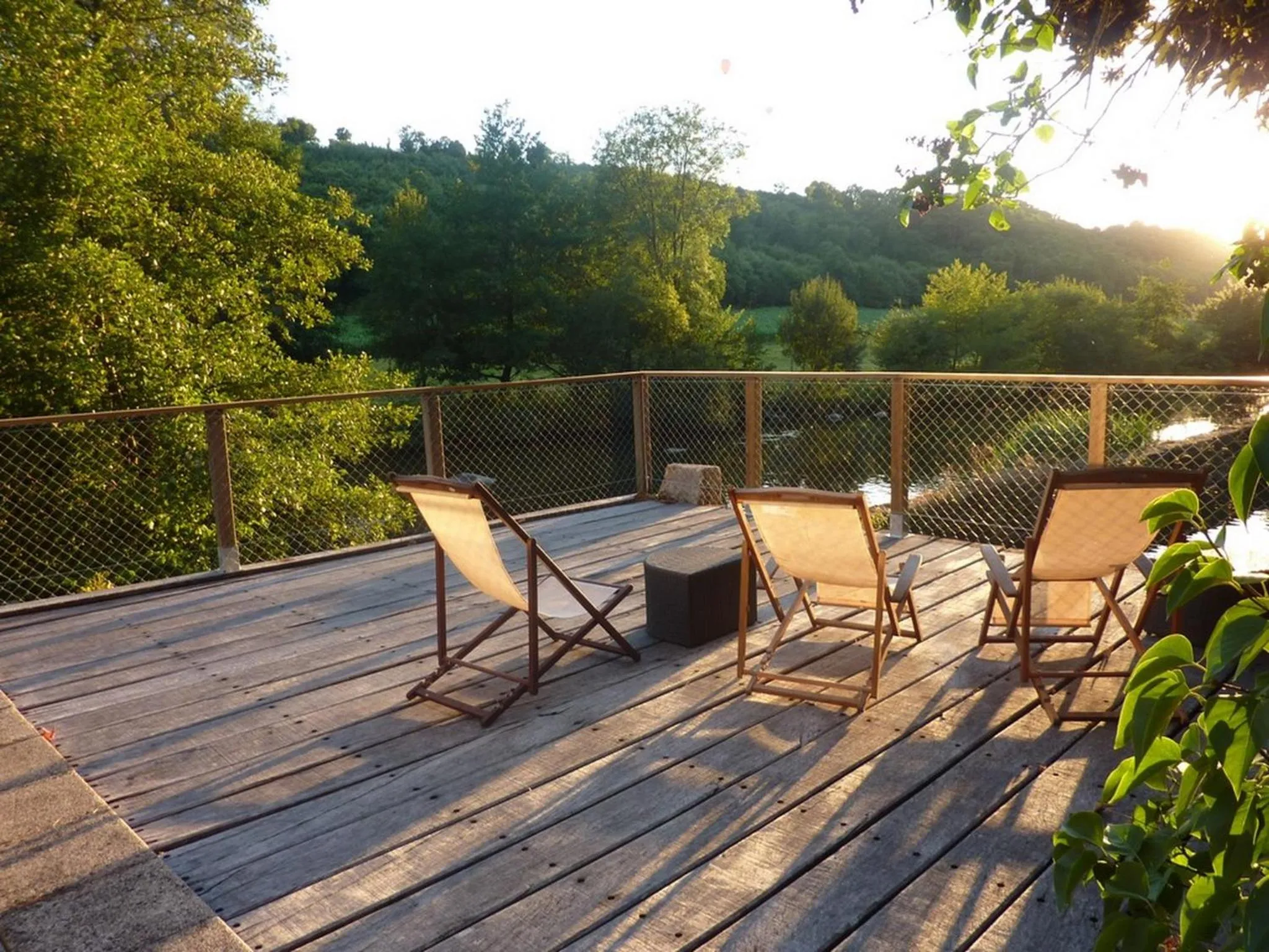 Natural landscape in Moulin Pont Vieux Chambres d'hôtes