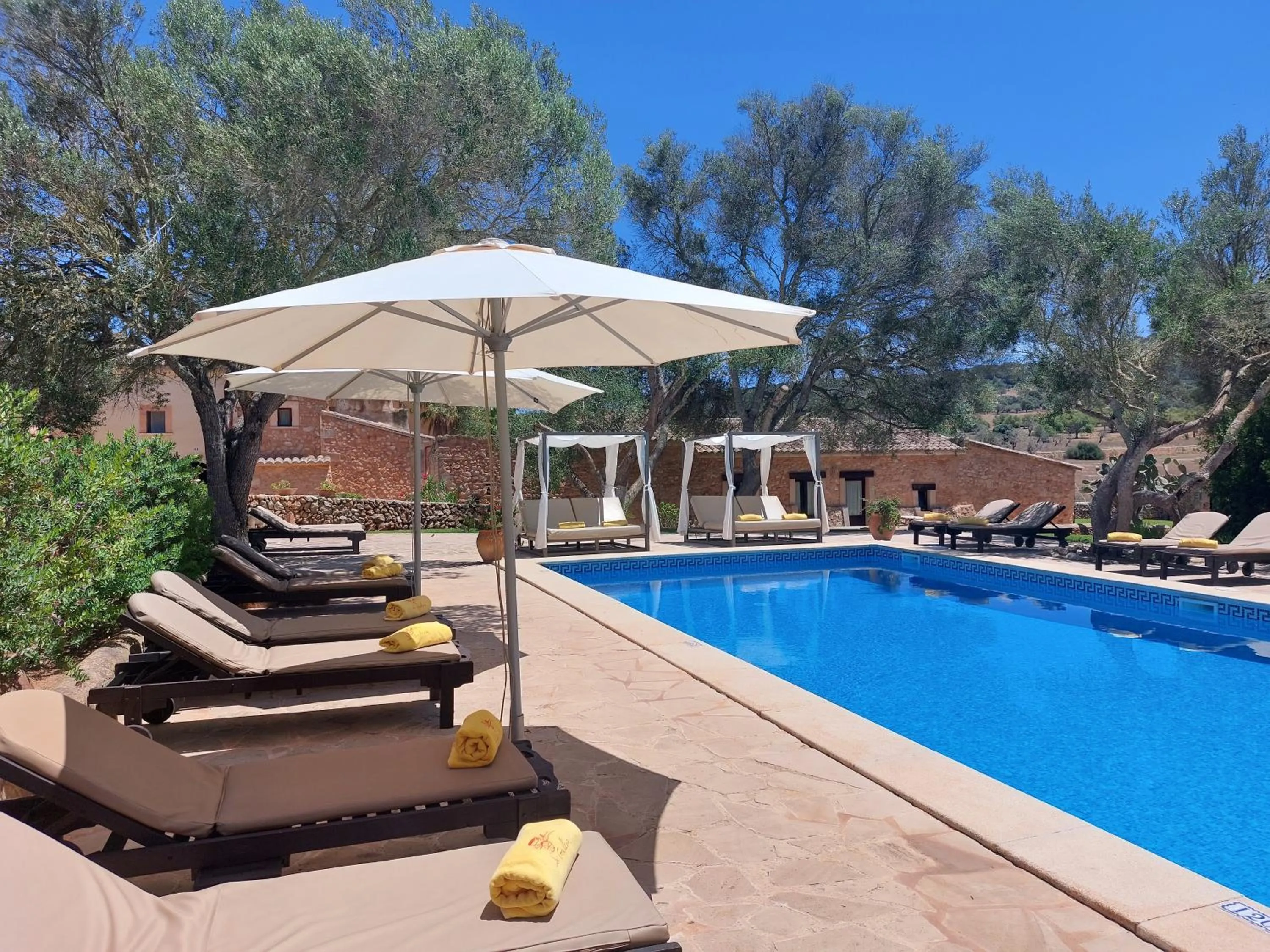 Swimming pool in Boutique Hotel Sa Galera