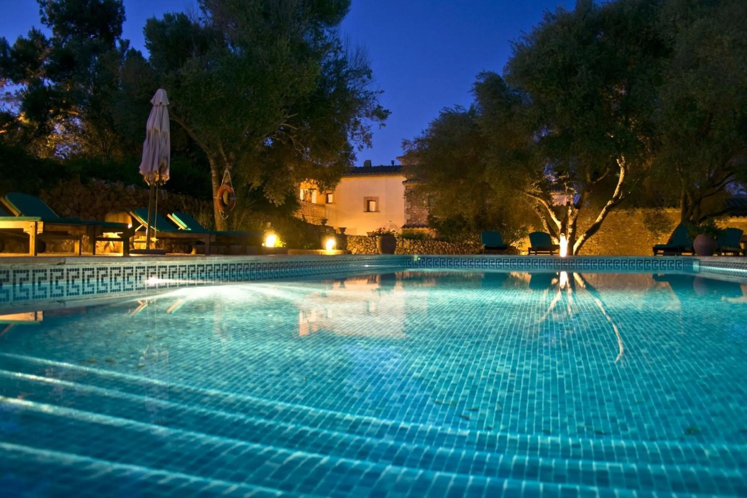 Swimming pool in Boutique Hotel Sa Galera