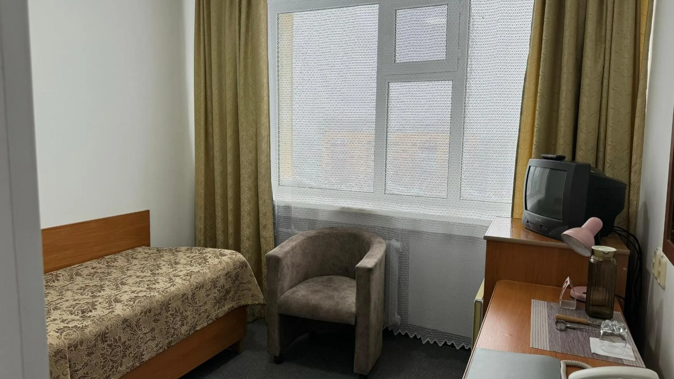 Photo of the whole room, Bed in Aktobe Hotel