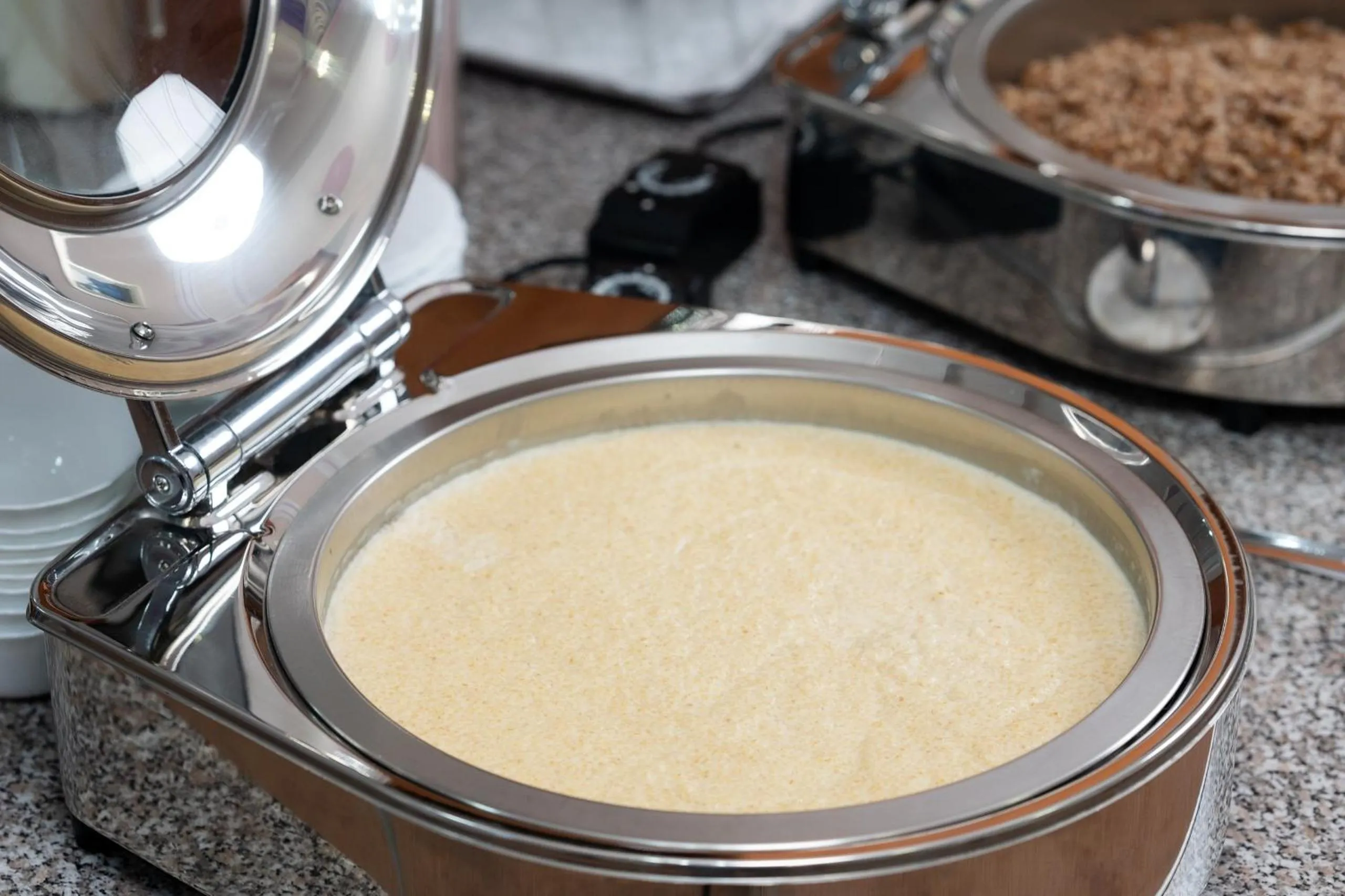 Buffet breakfast in Aktobe Hotel