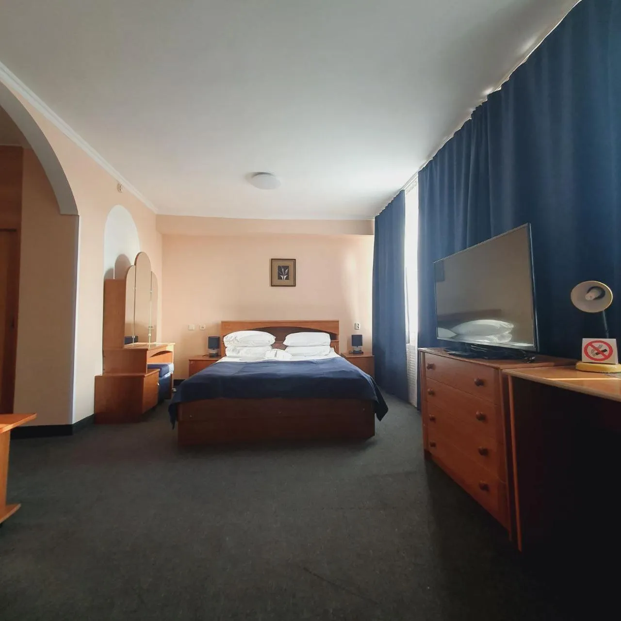 Photo of the whole room, Bed in Aktobe Hotel