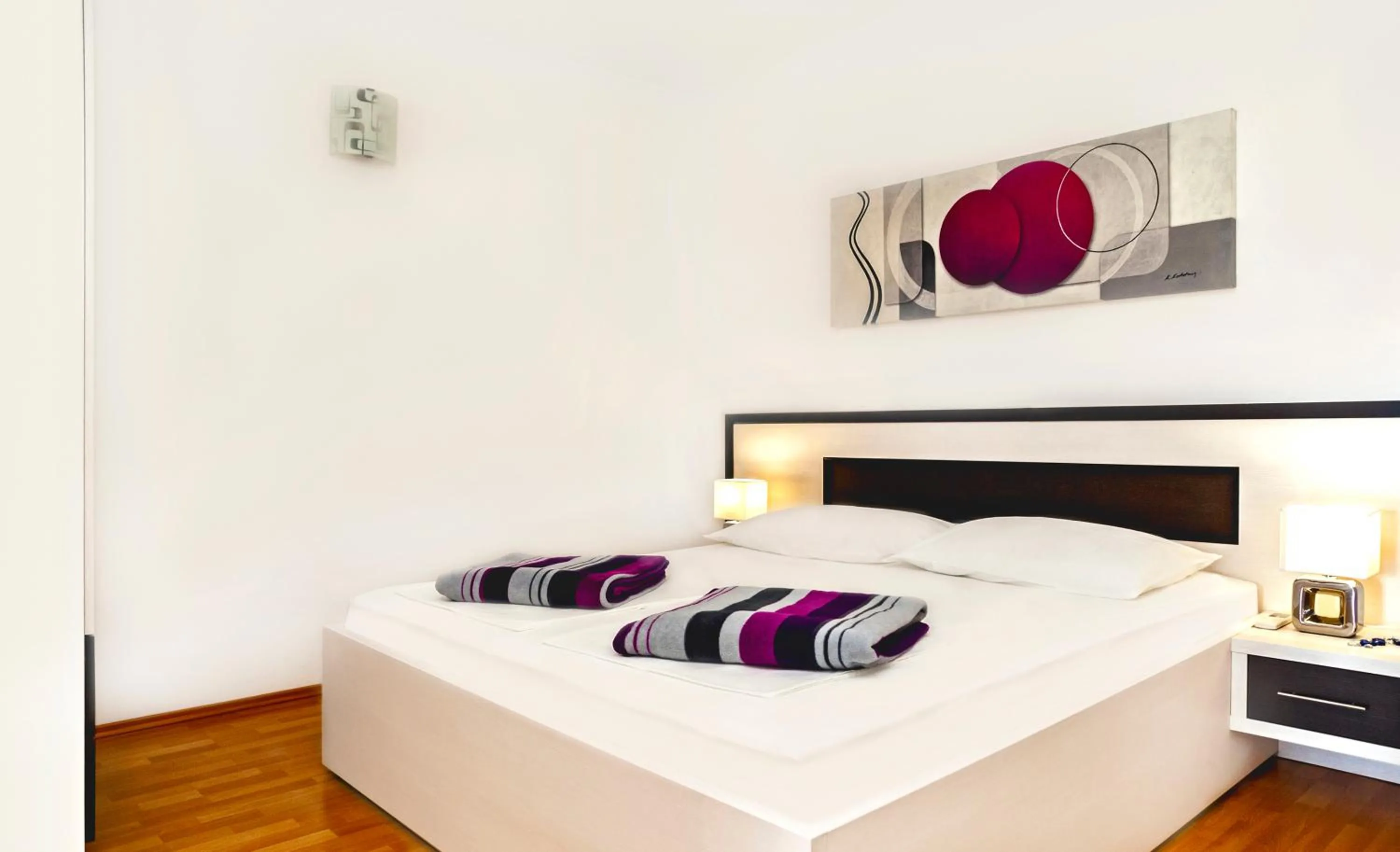 Bed in Apartment Lejo